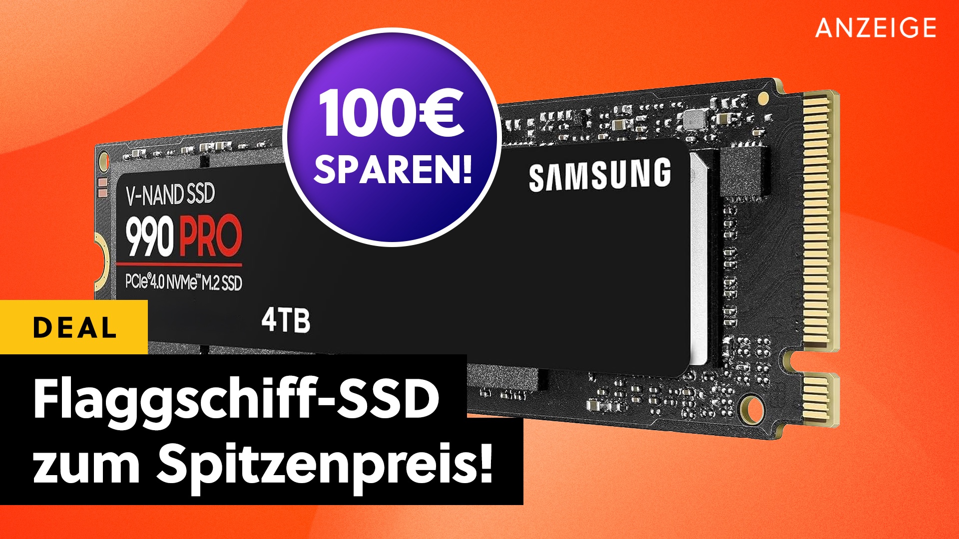 Le SSD haut de gamme brise la barrière des prix chez Amazon ! Obtenez dès maintenant le Samsung 990 Pro avec plus de 7 Go/s et 4 To à moindre coût