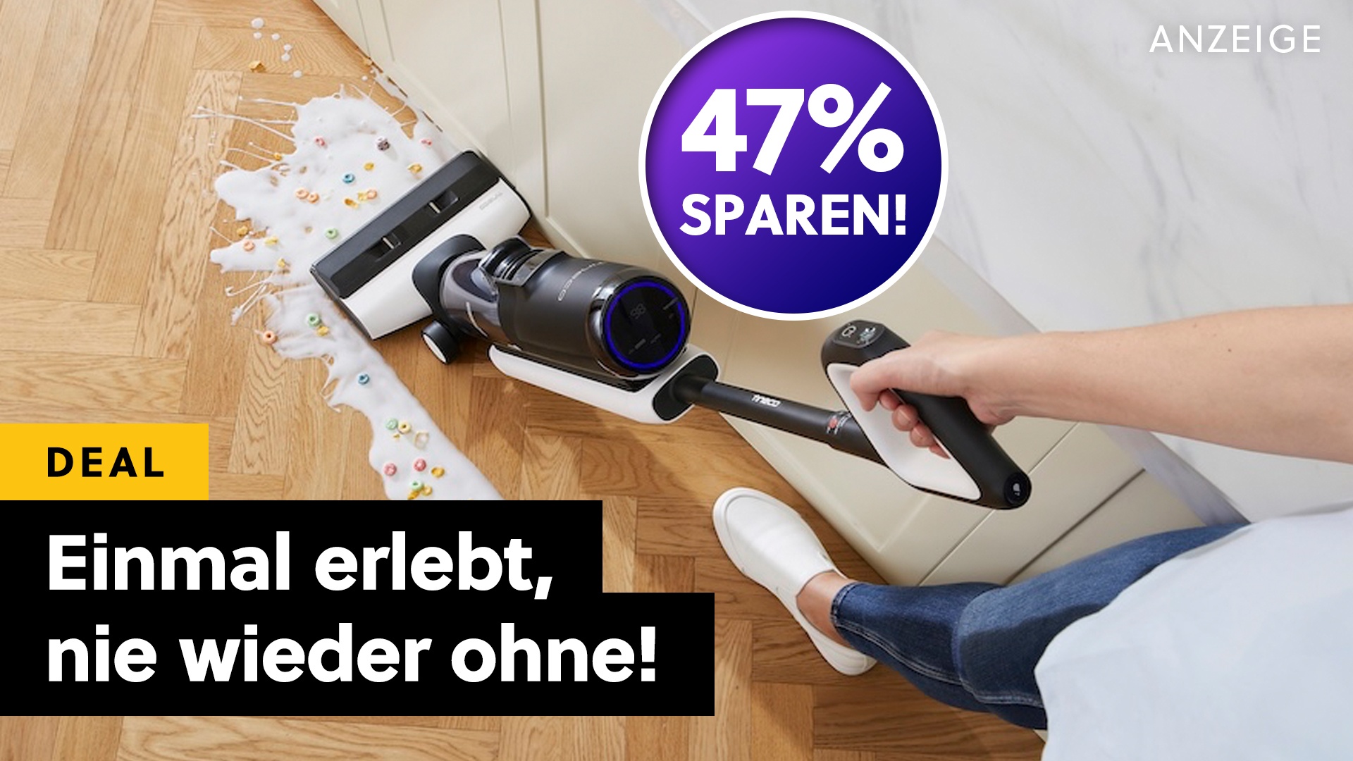 Kein Firlefanz, sondern für mich ein Must-have in jedem Haushalt! Ein Nass-Trocken-Sauger mit Akku ändert einfach alles