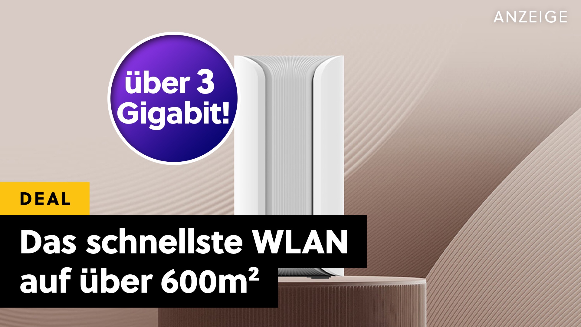 Deals: Endgame WLAN - WiFi 7 auf über 600m² wird mit diesem WLAN Mesh-Router Realität! [Anzeige]