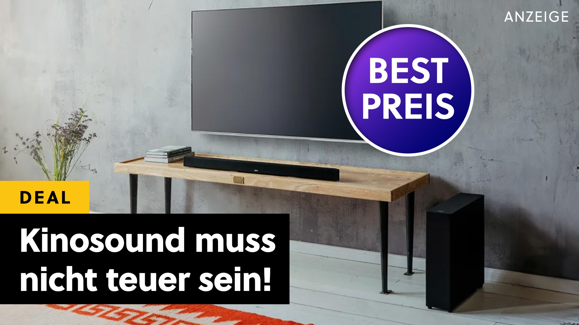 Diese Soundbar lässt alle anderen alt aussehen - Die Teufel Cinebar 11 ist ein wahres Preis-Leistungs-Monster!