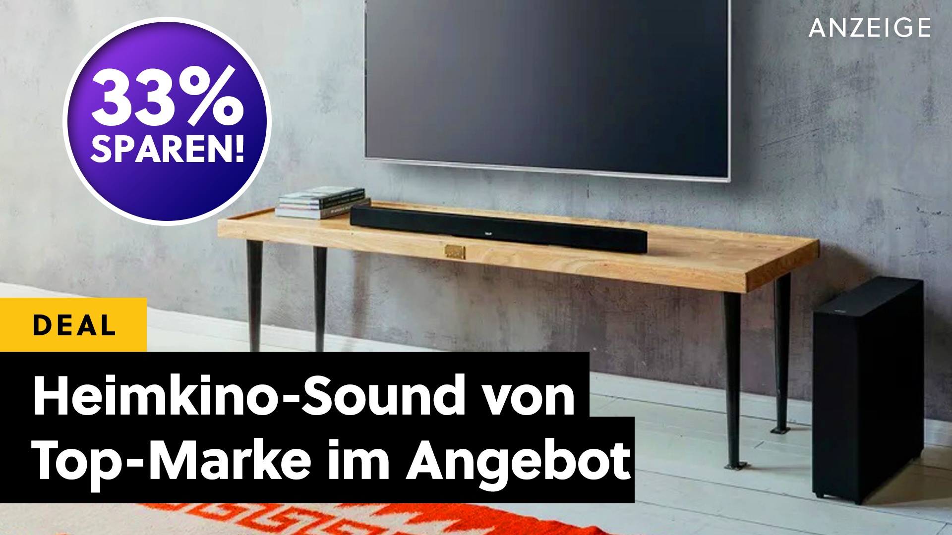 Wie nennt man einen Hund im U-Boot? Subwoofer - besser als dieser Witz ist diese Soundbar für unter 300 €