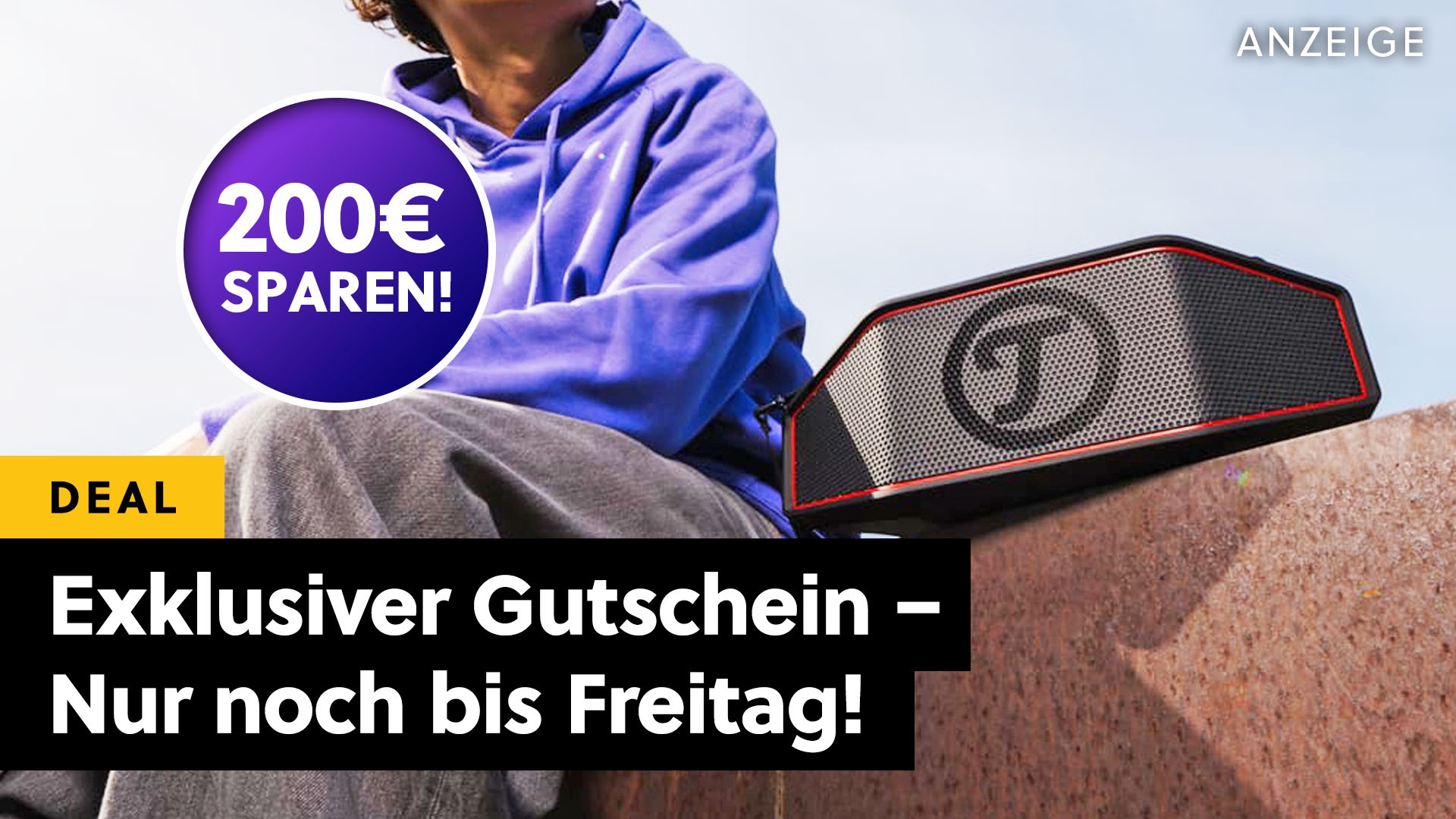 Letzte Chance auf historischen Tiefpreis! Der deutsche Bluetooth-Ballermann von Teufel ist die perfekte Partybox für den Sommer