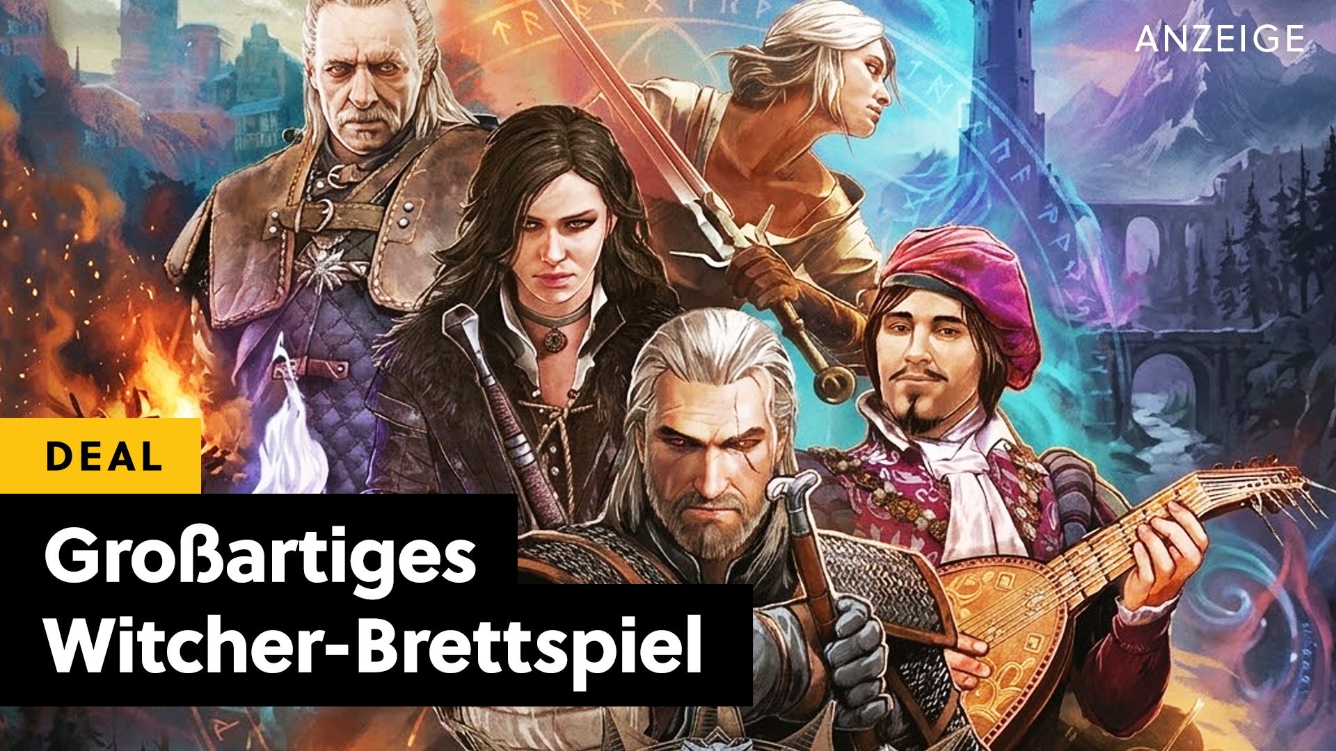 Deals: The Witcher - Brettspiel ist jetzt extrem reduziert [Anzeige]