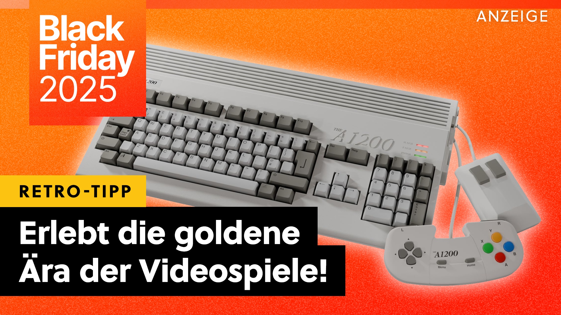 Deals: Retro-Knaller - The A1200 bei Amazon vorbestellen: Hier ist der Amiga 1200 Maxi statt Mini [Anzeige]