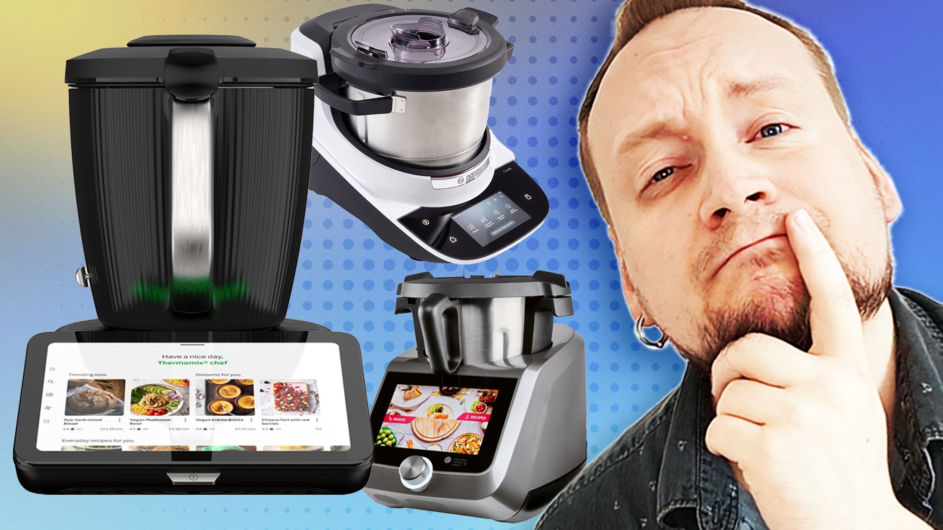 Kolumne: Küchengeräte - Welcher ist der Beste? Nach 8 Monaten mit Thermomix, Monsieur Cuisine und Bosch Cookit treffe ich die ultimative Entscheidung