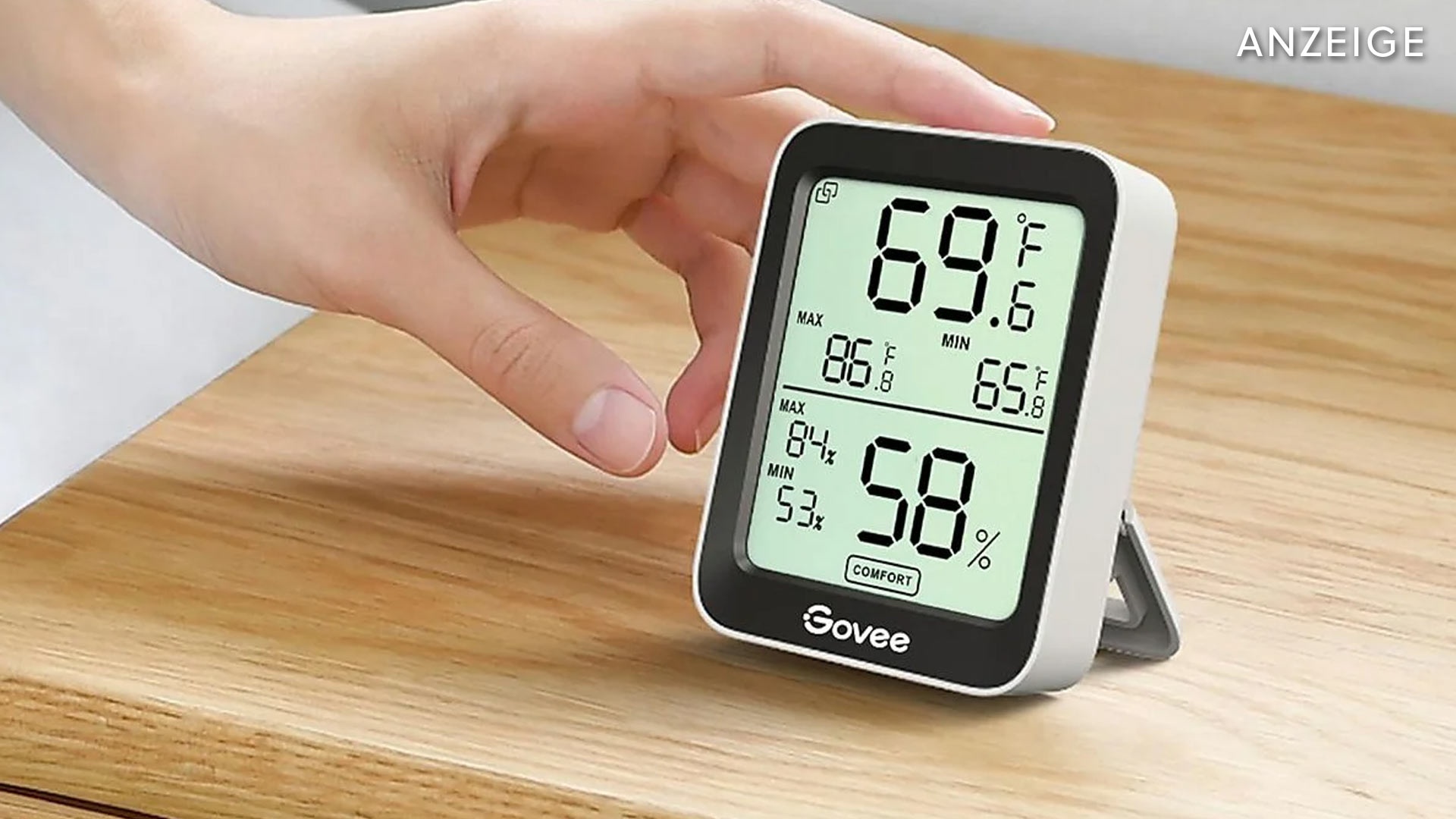 Deals: Govee Bluetooth-Thermomete - Dieses clevere Schnäppchen zeigt euch, wie heiß eure Bude wirklich ist [Anzeige]