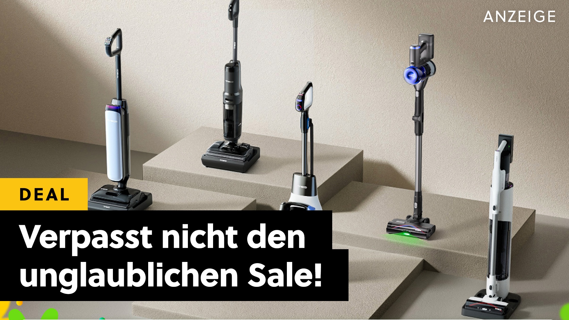 Deals: Spring Sale - Schnappt euch die coolen Tineco Modelle im Angebot!