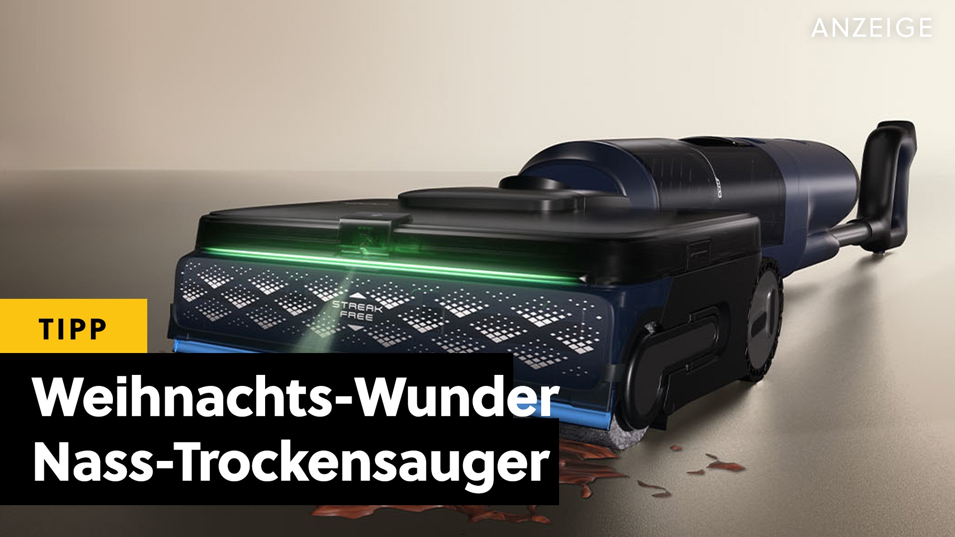 Nass-Trockensauger - Dieser Haushaltshelfer beschert euch besinnliche Feiertage und ein sauberes Heim [Anzeige]