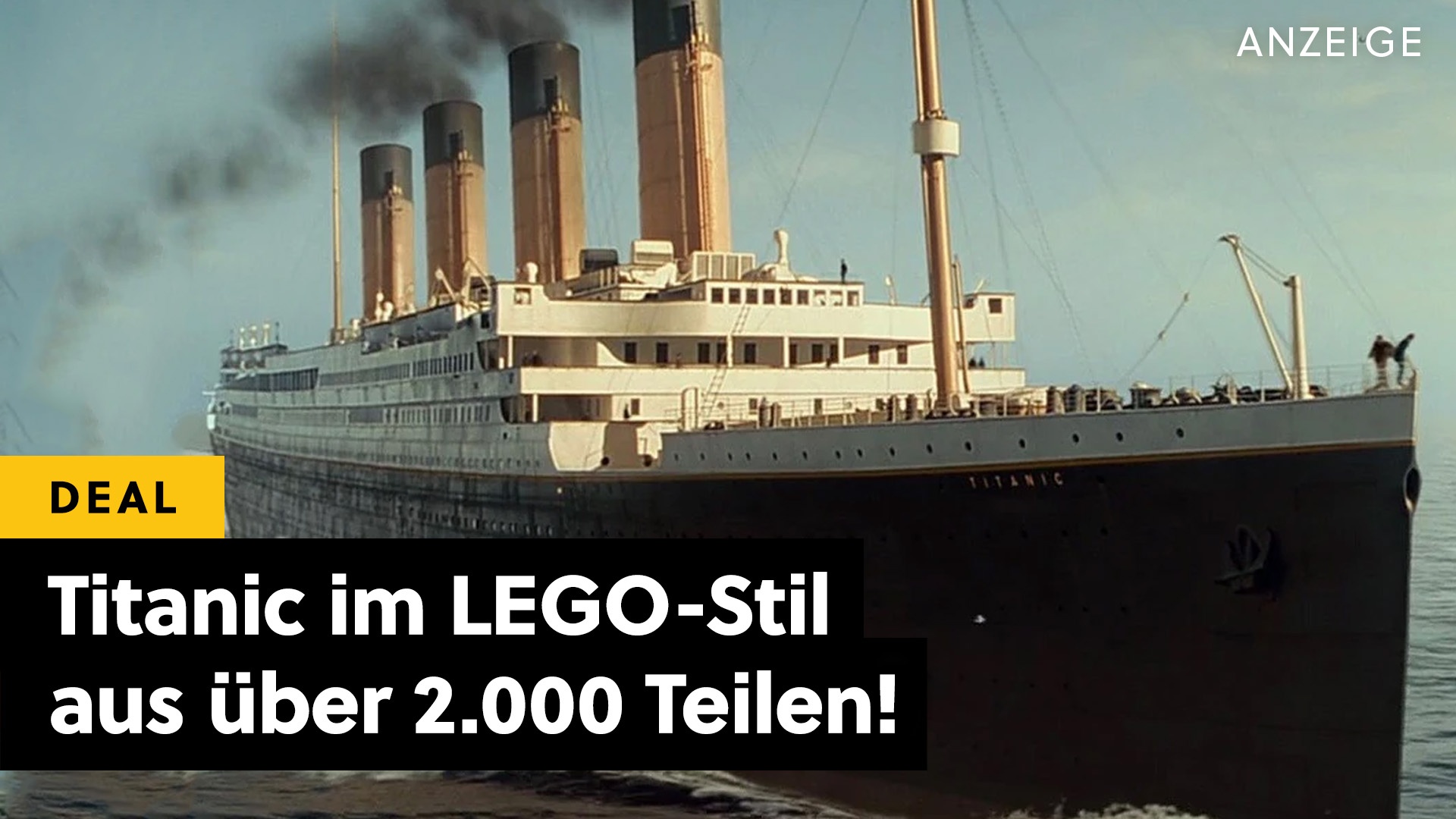 LEGO va nager : à mon avis, le meilleur ensemble Titanic compte plus de 2 000 pièces 