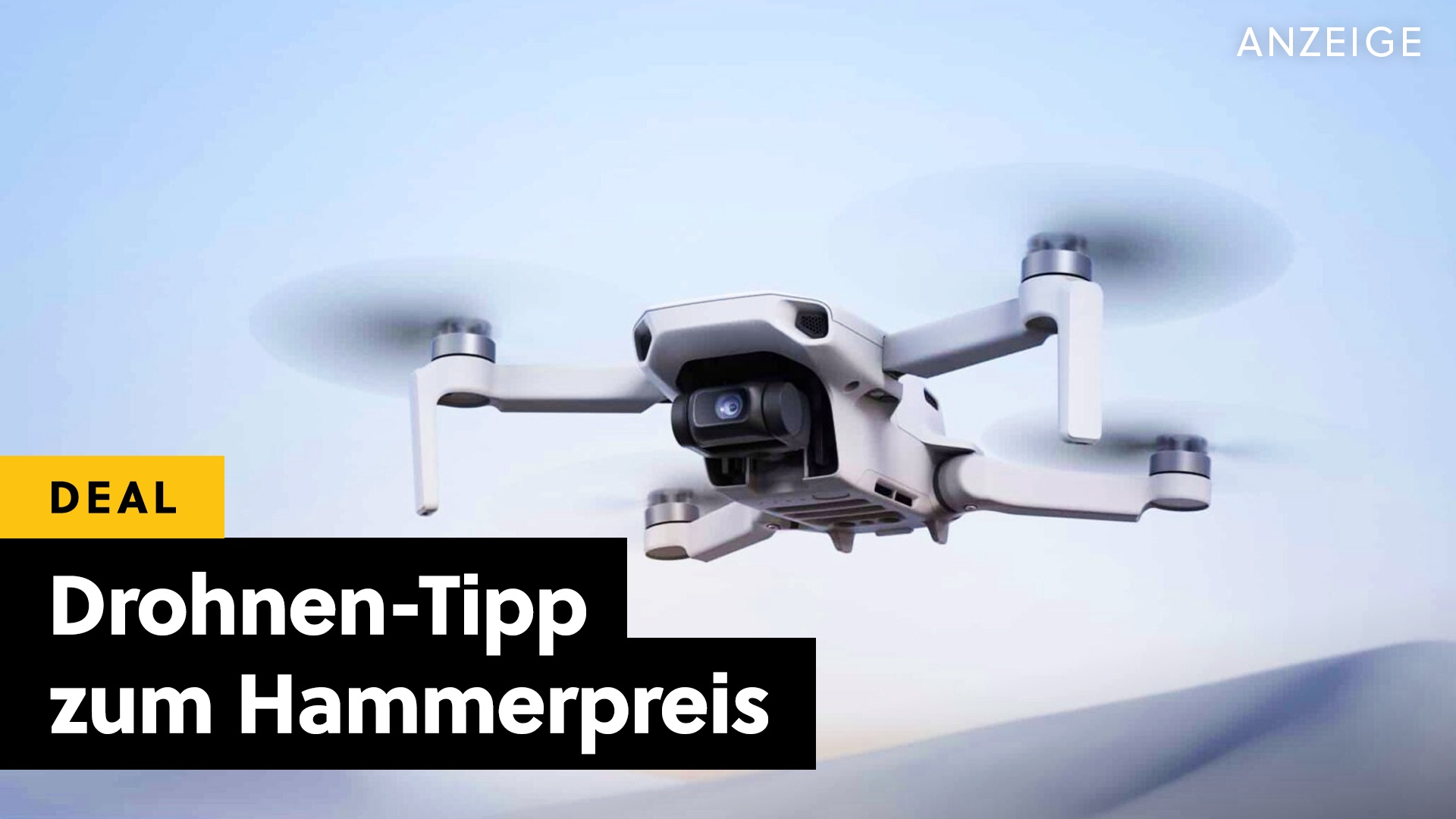 Deals: Drohnen-Hammer - Unser Einsteiger-Geheimtipp: Diese DJI 4K-Drohne kennen viele nicht! [Anzeige]
