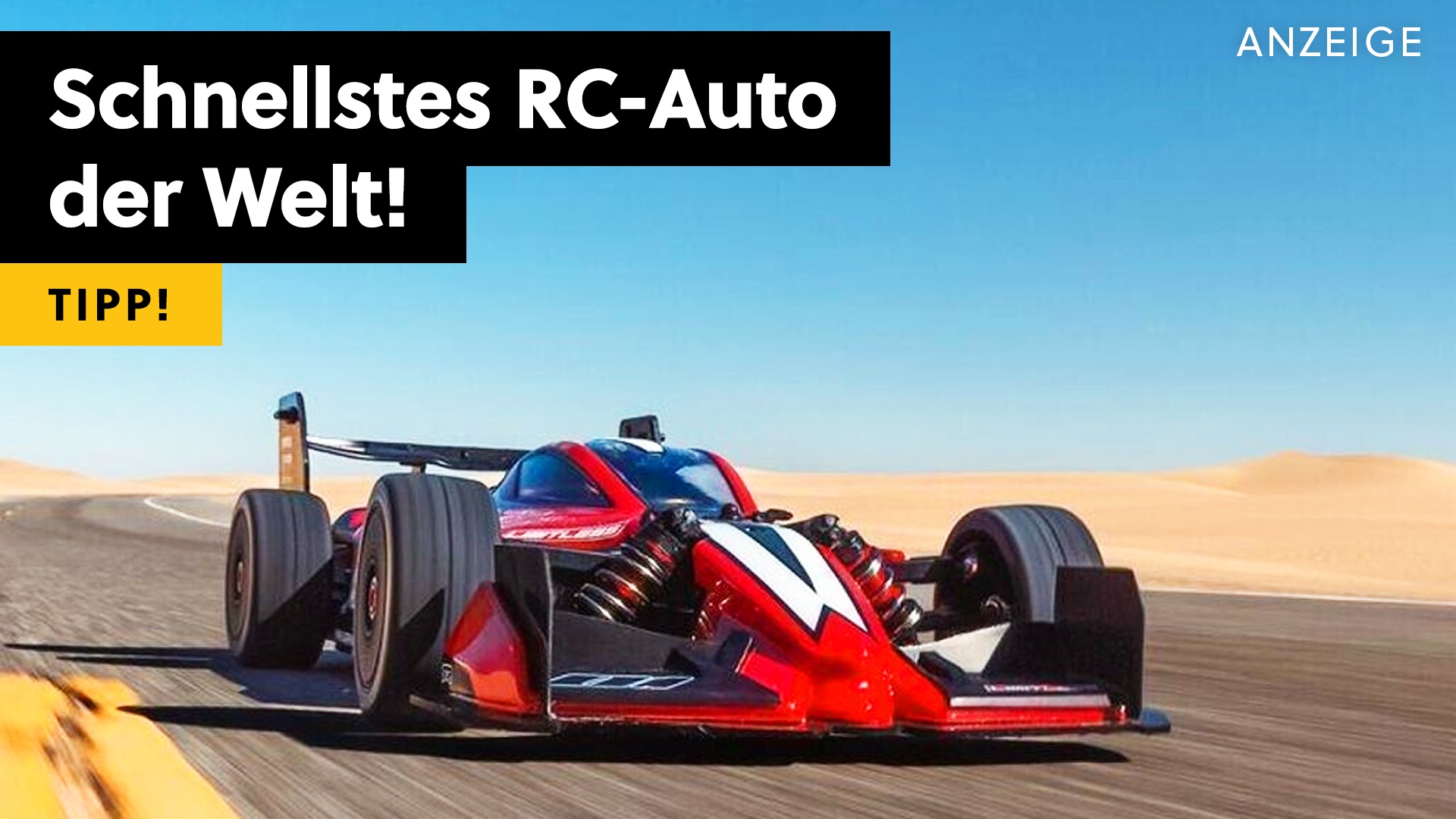 Deals: Fast 200 km/h - Wer das noch „Spielzeug“ nennt, ist schief gewickelt! [Anzeige]