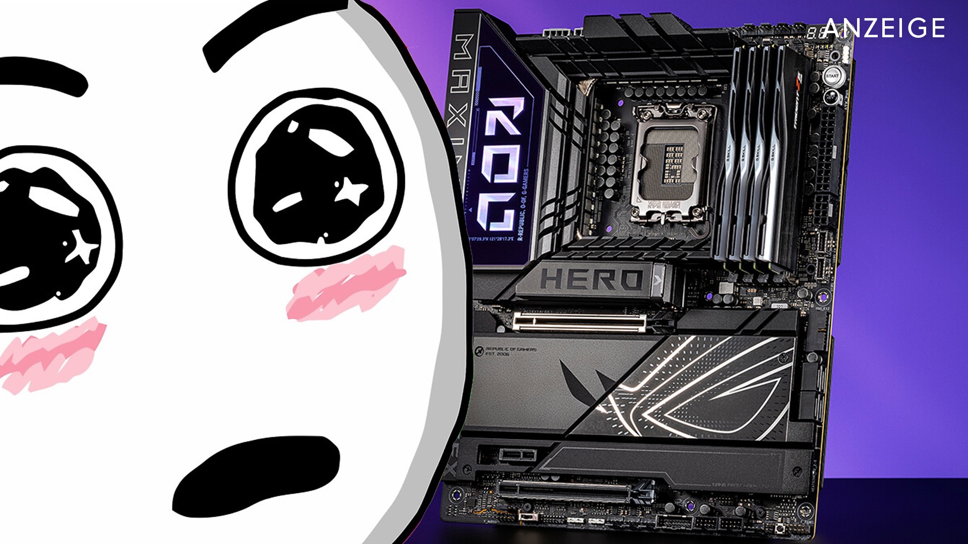 Kann ein Mainboard Luxus sein? Dieses Brett von ASUS ist auch zum Bestpreis noch ein sündhaft teurer Traum für Enthusiasten