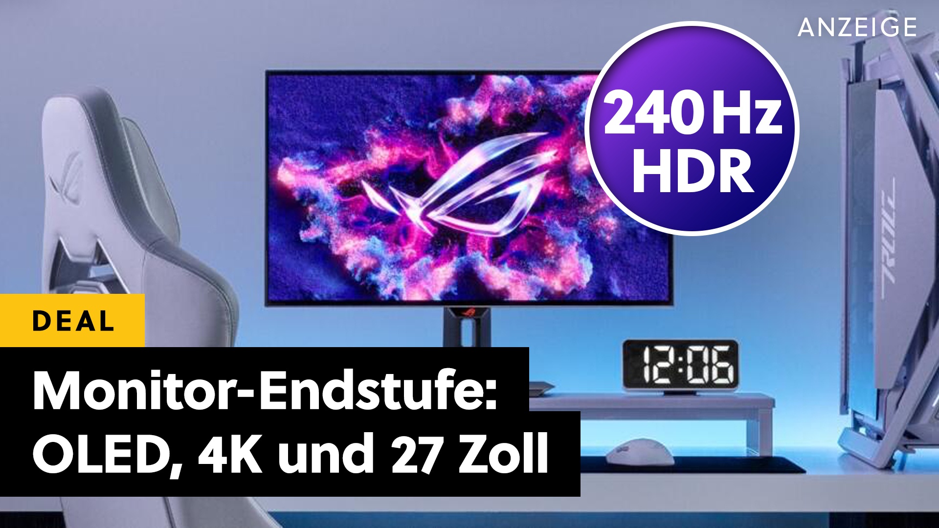 Der ultimative 4K OLED-Monitor: Schönere Farben und mehr Schärfe gibt's für Gaming nicht – und eine Sache finde ich besonders stark!