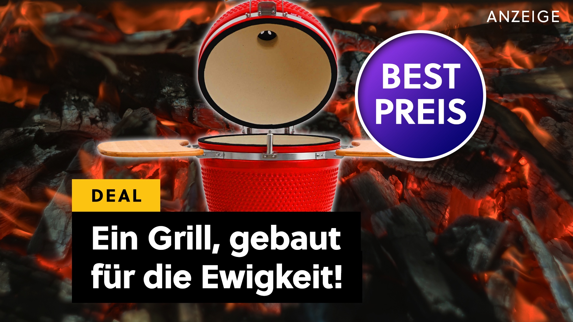 Deals: Grillen 2025 - Er verbindet Kugelgrill, Holzkohle ...und Keramik?! Das ist genial! [Anzeige]