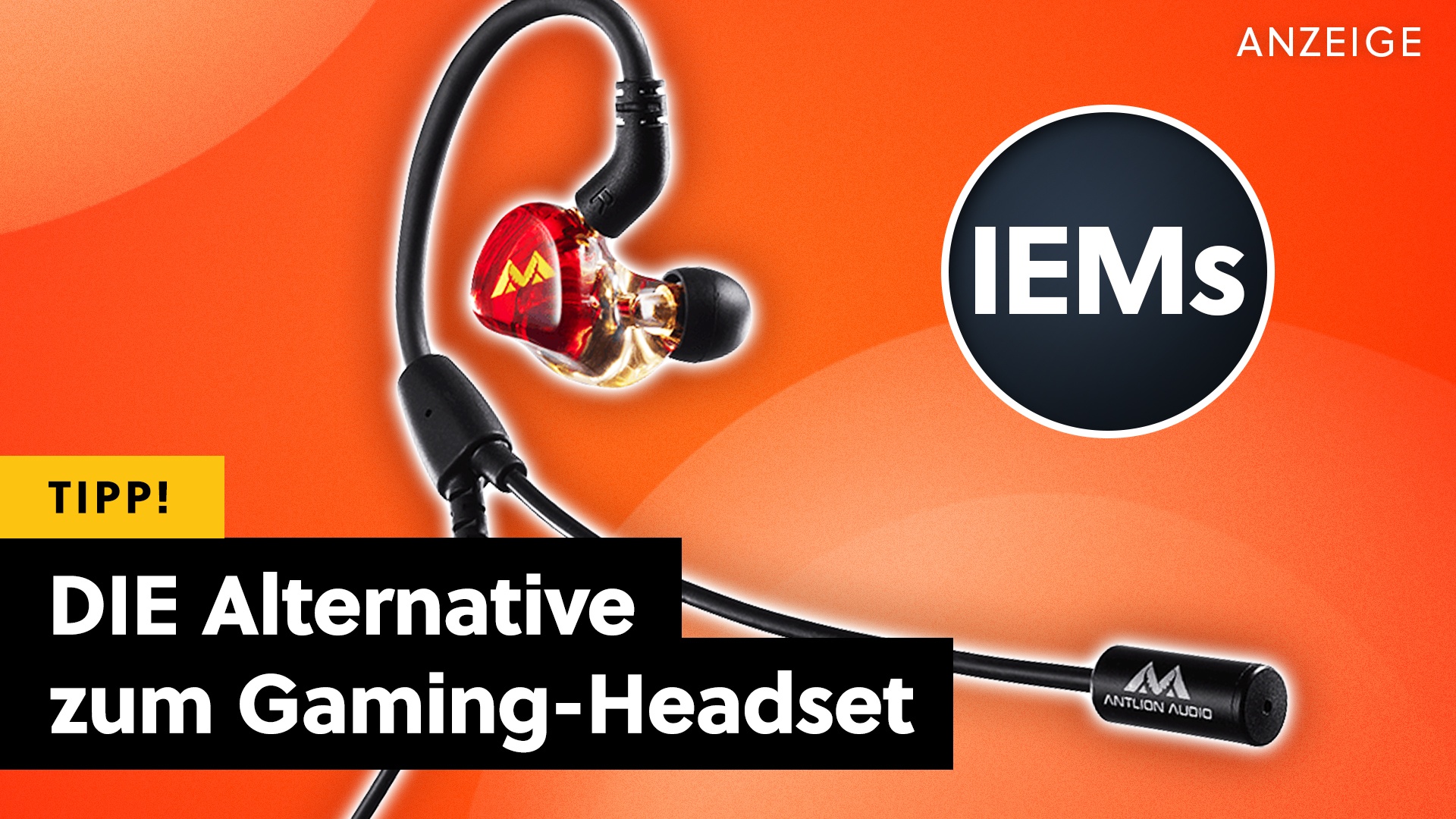 Deals: IEMs für Gaming - Ein normales Headset kommt mir nicht mehr ins Haus! [Anzeige]
