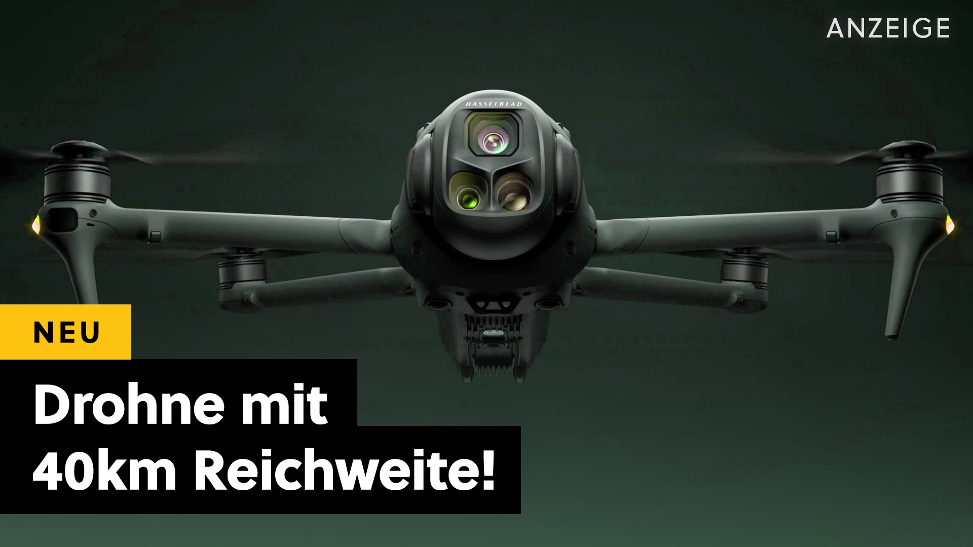 Deals: Drohne der Zukunft - 40 km Reichweite, 360°-Sicht bei Tag & Nacht – das ist krass! [Anzeige]