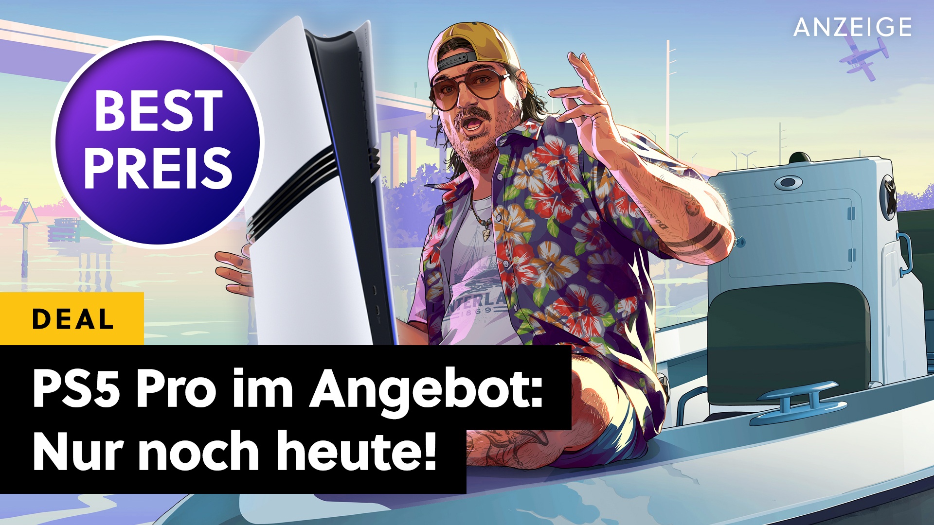 Wer für GTA 6 auch ’ne PS5 Pro will, bekommt die weltbeste Konsole zum Bestpreis bei MediaMarkt – aber nur noch für kurze Zeit!