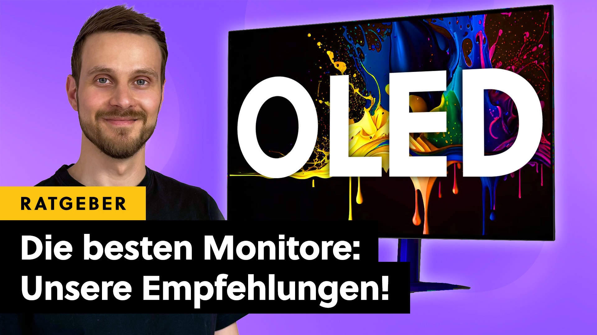 Kaufberatung: OLED-Monitore - Die besten 4K, WQHD und Ultrawide OLED-Monitore für Gaming im Vergleich