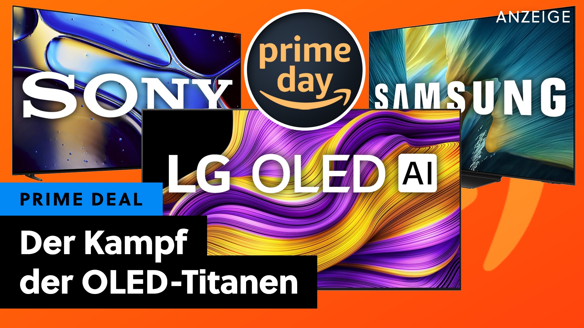 Der beste 4K-TV des Jahres: Die OLED-Elite liefert sich zum Prime Day einen harten Kampf – LG G5 gegen Samsung S95F & Sony