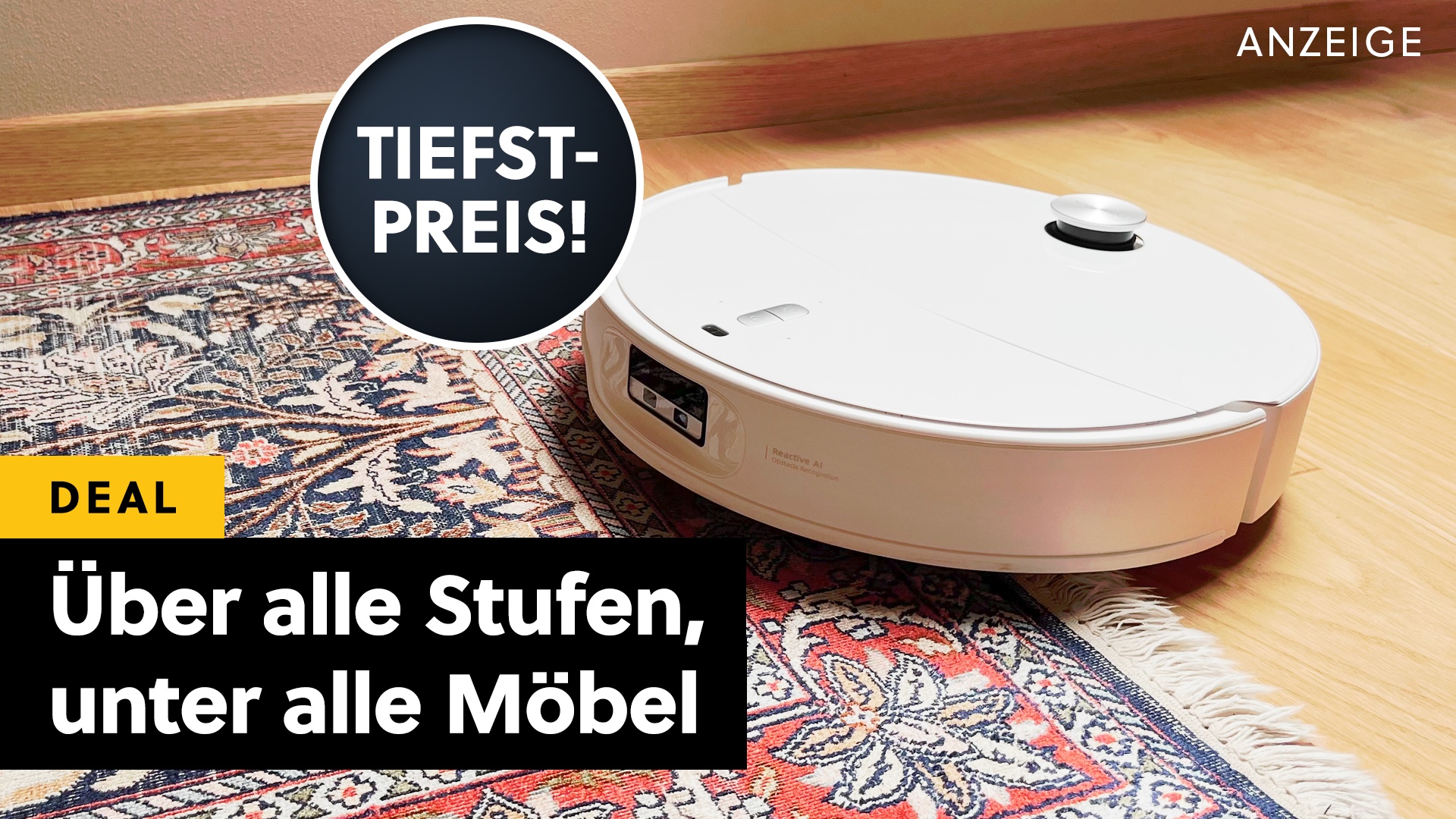 Deals: Fast perfekt - Ein absolutes Saugroboter-Flaggschiff zum besten Preis aller Zeiten [Anzeige]