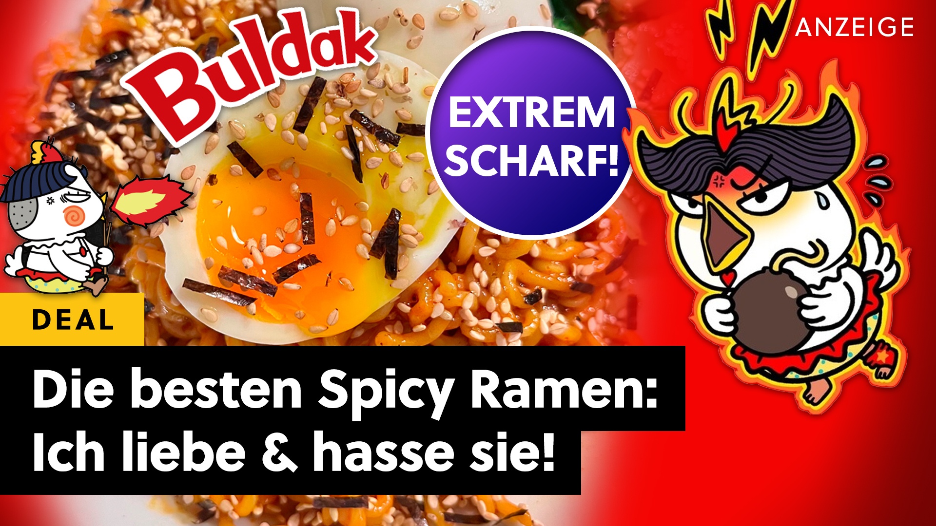 Deals: Brennt zweimal - Das schärfste Essen meines Lebens ist gleichzeitig so lecker! [Anzeige]