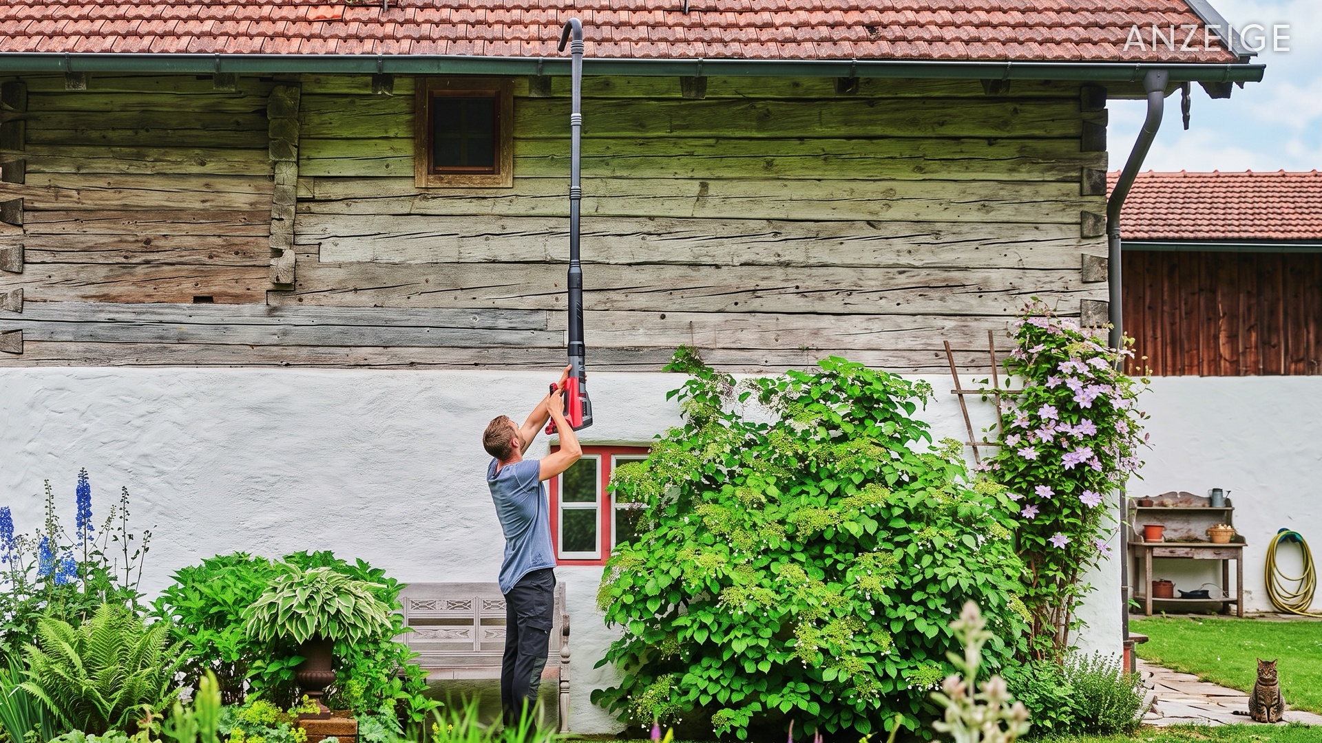 Gartenarbeit mit Akku - Heckenschere, Laubbläser & Co. von Einhell gibt's pünktlich zum Herbst viel günstiger! [Anzeige]