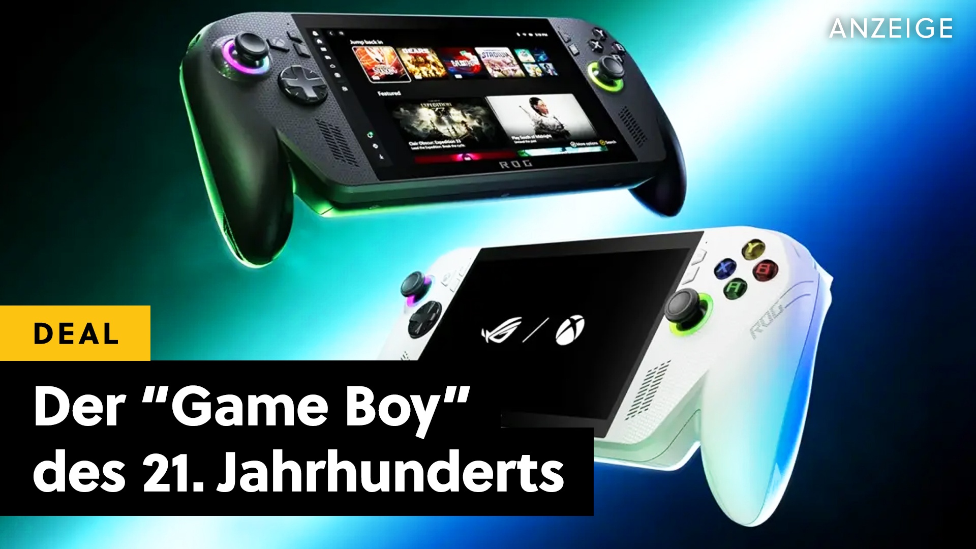 Deals: Gaming-Handheld - Diese ASUS-Konsole wird von vielen unterschätzt – zu Unrecht! [Anzeige]