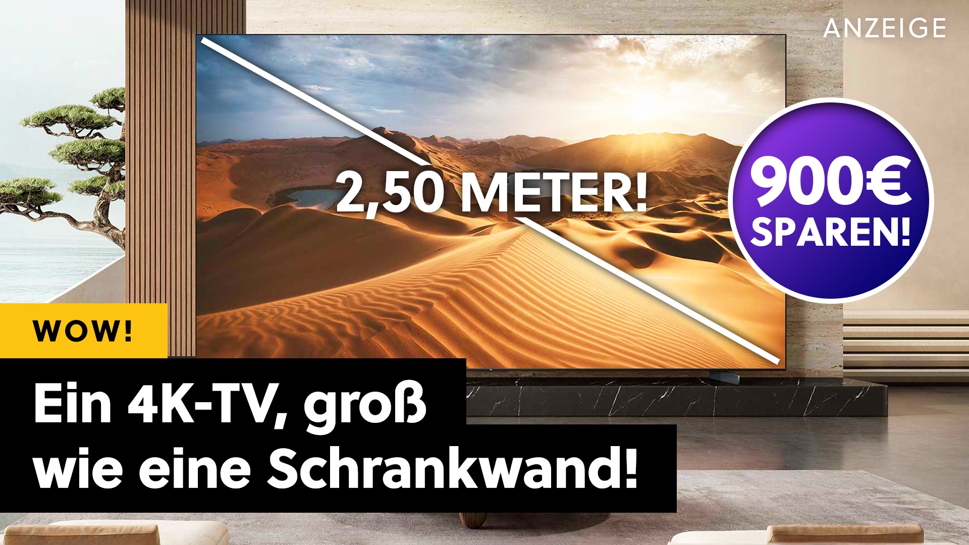 98 Zoll groß, 1.600 Nits hell und jetzt 900€ günstiger! Dieser gigantische Mini-LED 4K-TV gehört zu meinen besten Empfehlungen