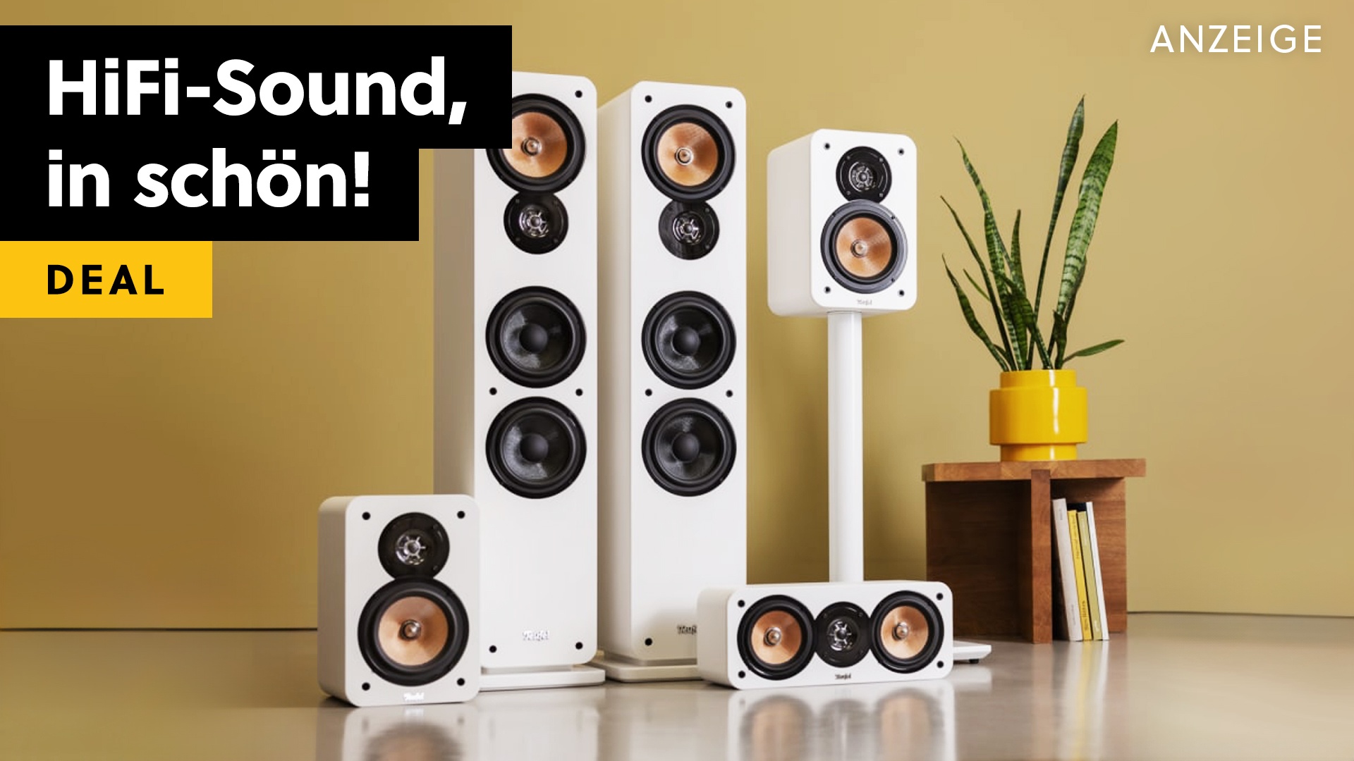 Deals: Sound-Hammer aus DE - Ein wunderschönes 5.1-Komplettset ist jetzt im Angebot viel günstiger [Anzeige]