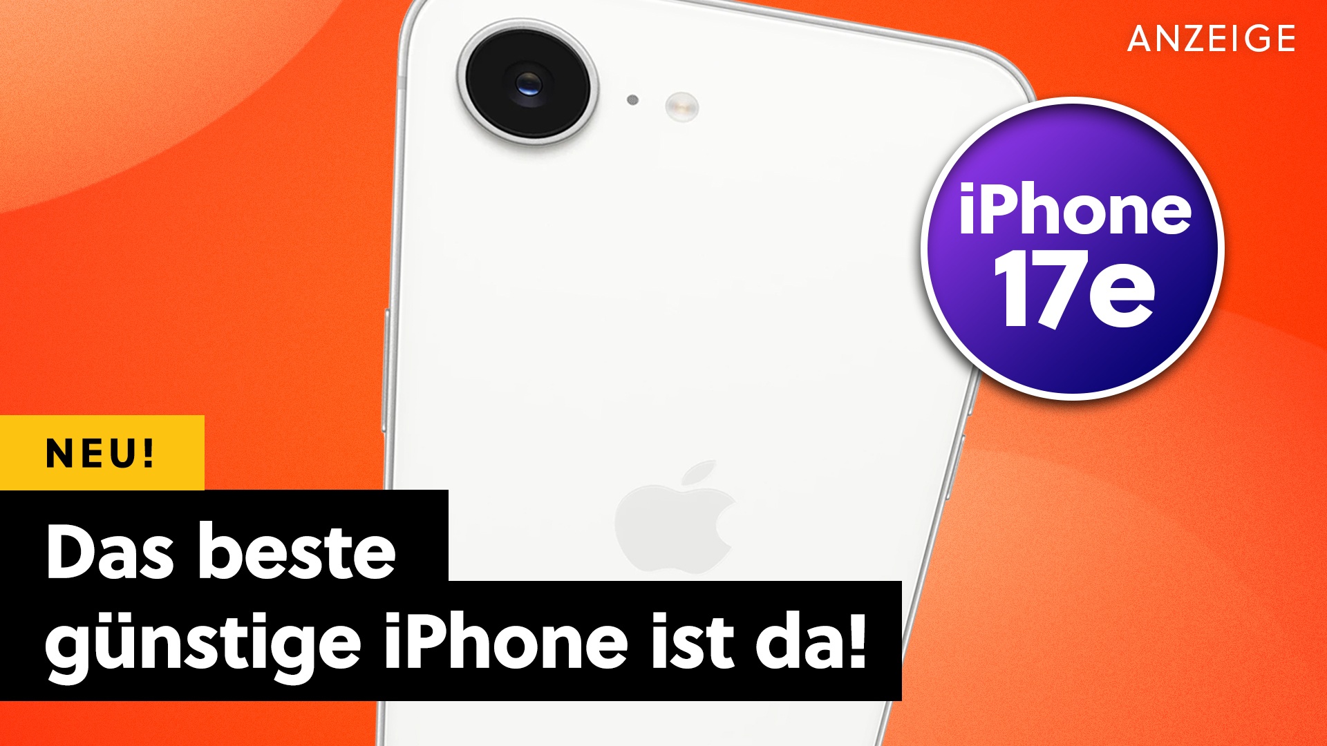 iPhone 17e - Das günstigste iPhone ist erschienen und ich find's wirklich gut! [Anzeige]