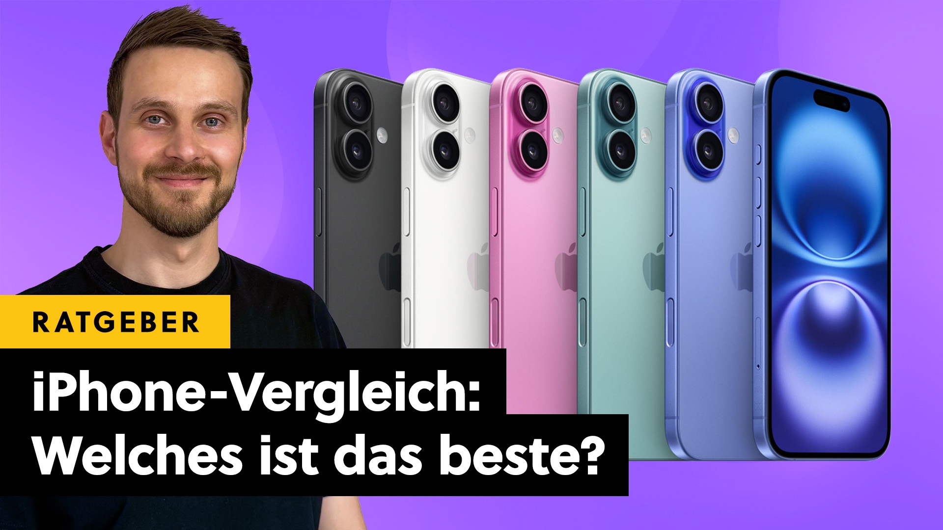 iPhone-Vergleich 2024: Das neue iPhone 16 und 16 Pro im Überblick – Welches iPhone sollte man jetzt kaufen?