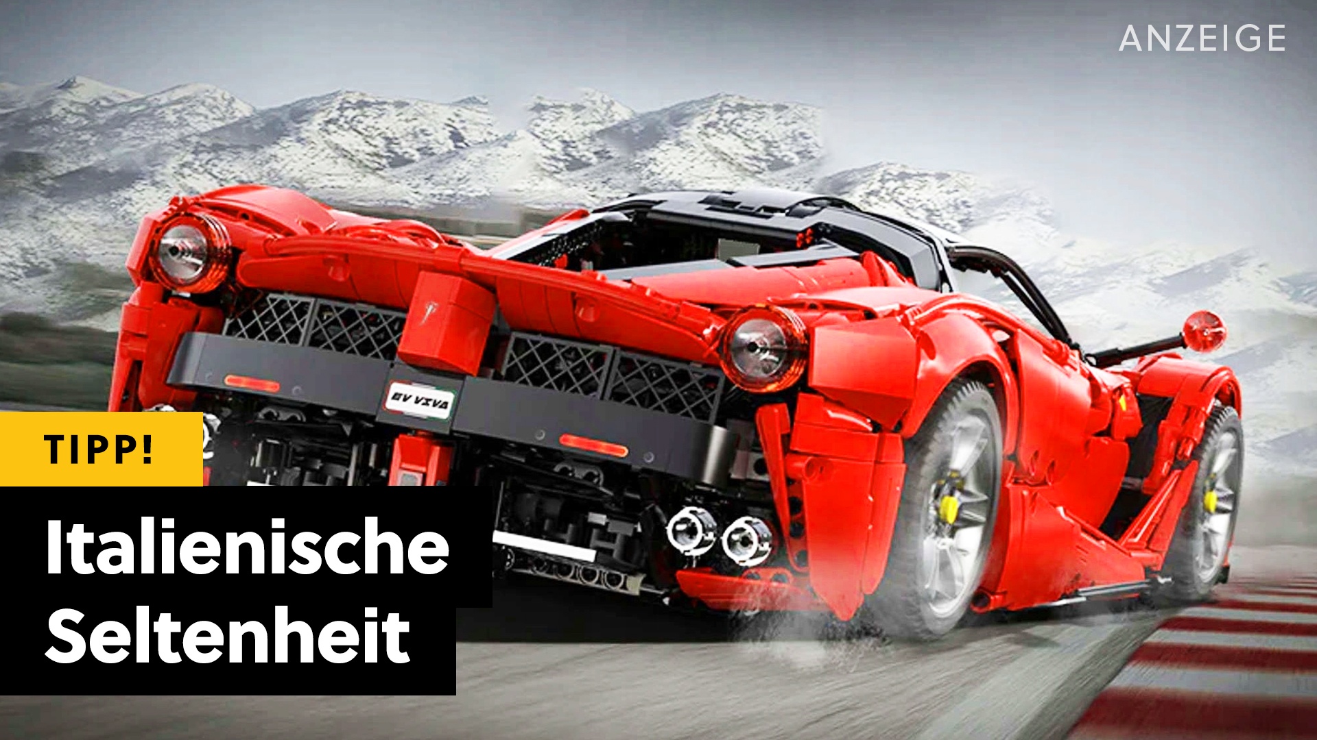 LEGO-Endgegner - Mit V12 und 4.700 Teilen zeigt eine italienische Schönheit, wie's geht [Anzeige]