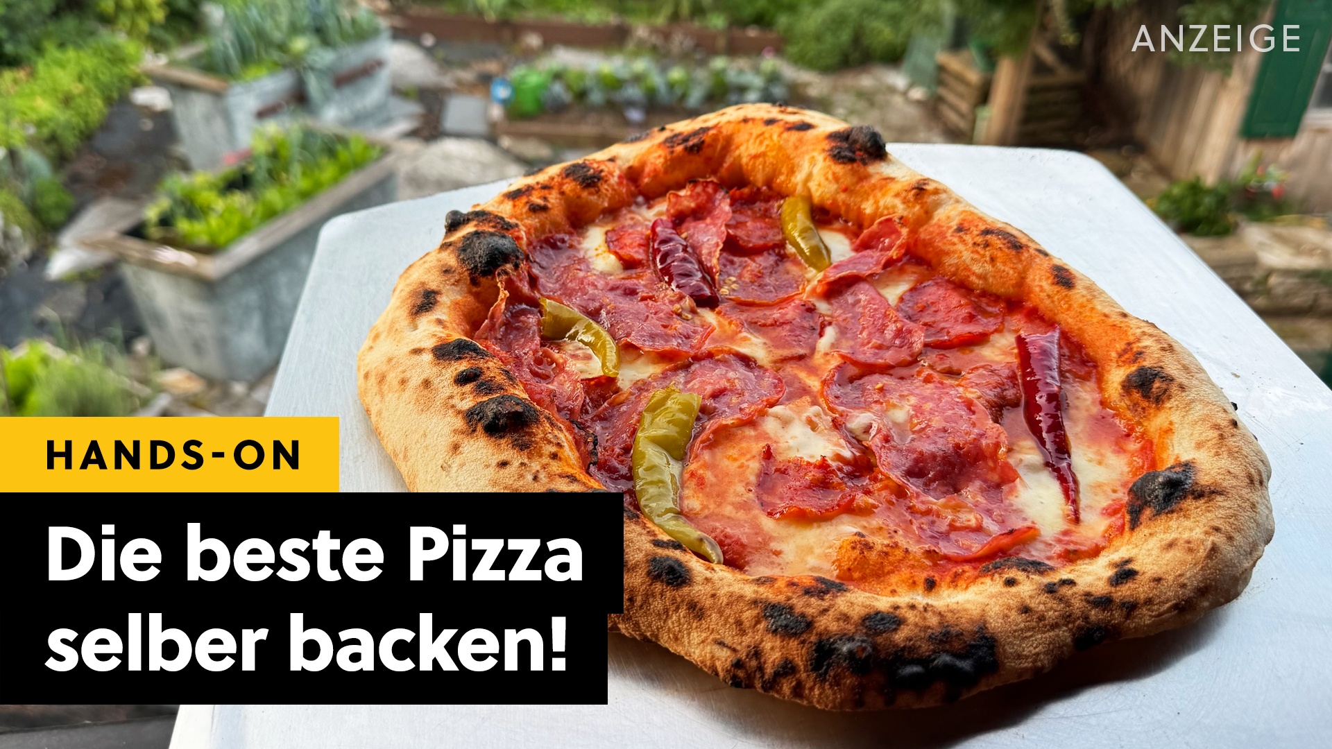 Pizza = Liebe! - Damit könnt ihr bessere Pizza backen als alles von Lieferando! [Anzeige]
