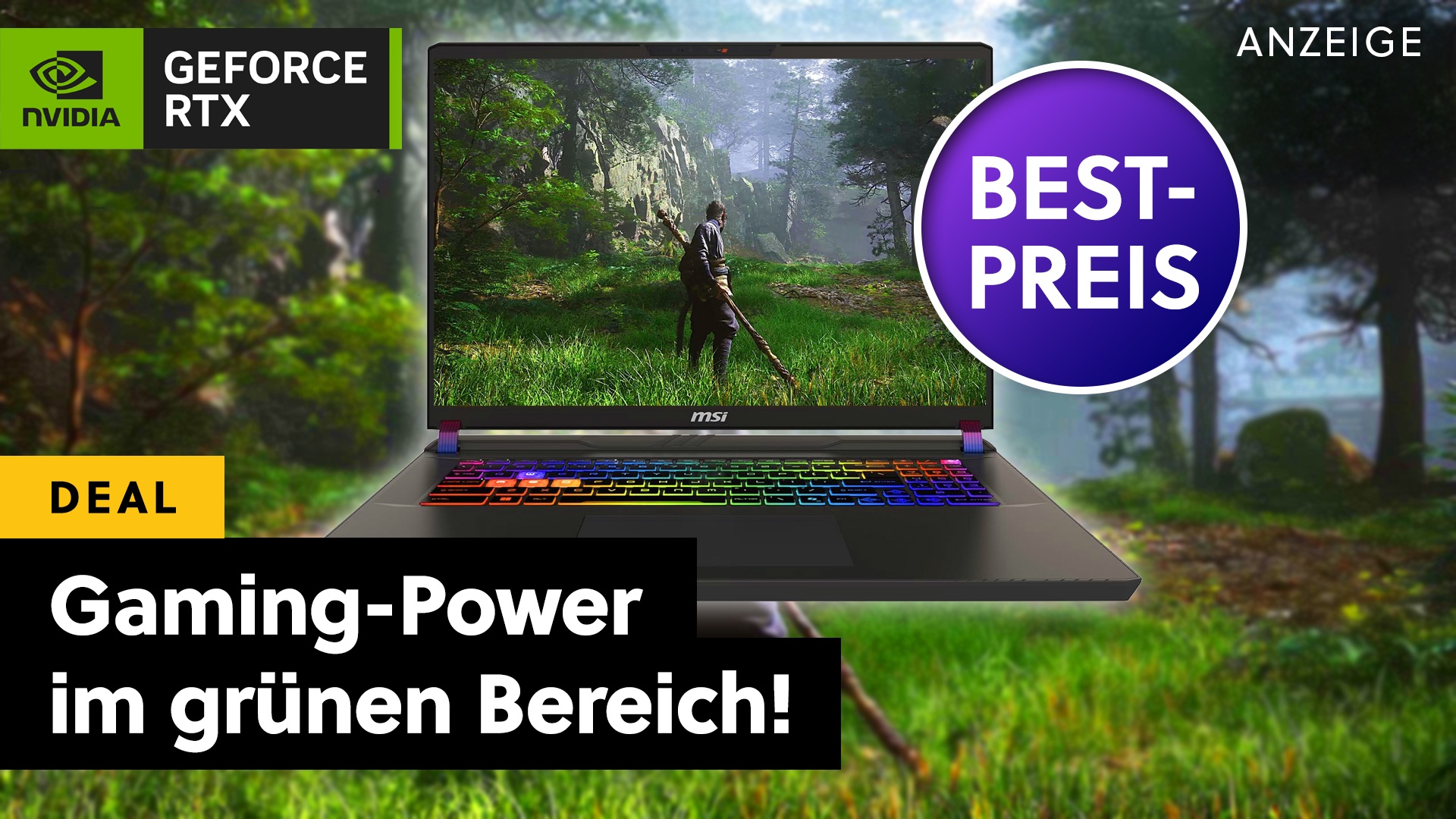 Deals: Gaming-Monster - Oder Workstation? Brachiale Laptop-Leistung zum Bestpreis bei Amazon [Anzeige]
