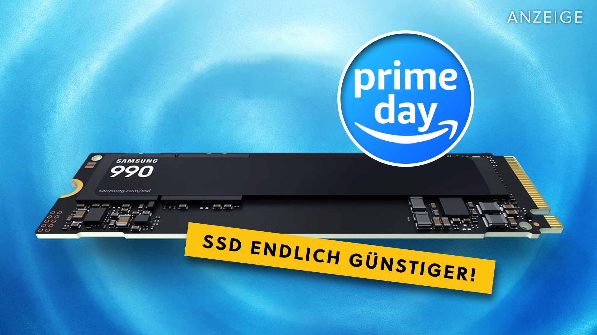 SSDs im Angebot - Zwei schnelle Samsung-SSDs sind pünktlich zum Prime Day gerade deutlich günstiger! [Anzeige]
