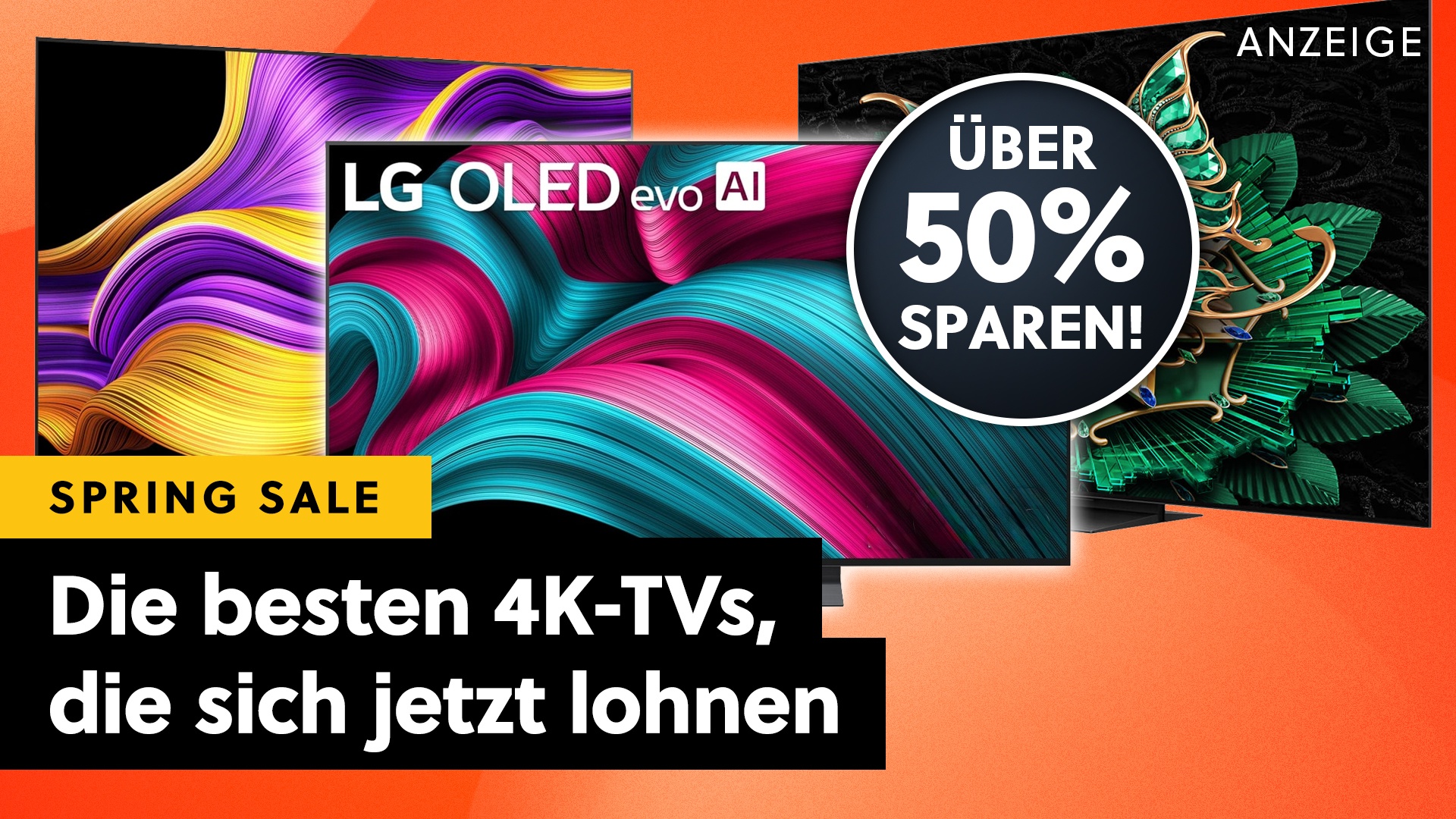 Deals: TV-Tipps - Diese 4K-Fernseher lohnen sich jetzt so richtig! [Anzeige]