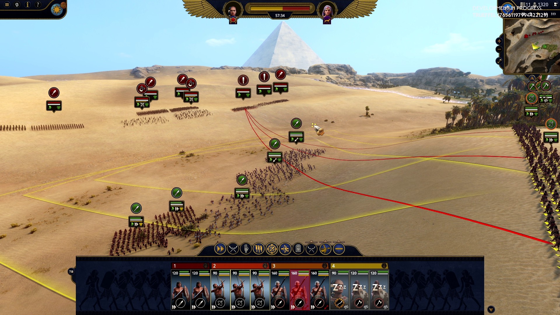 Total War Pharaoh Screenshots zum StrategieHammer in Ägypten