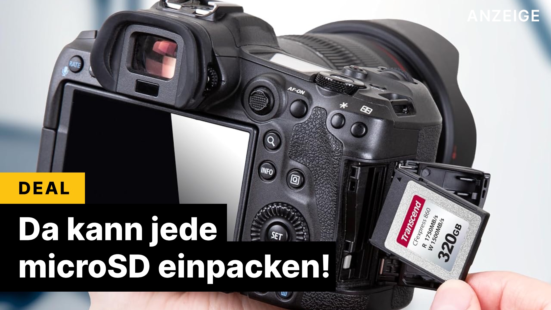 Deals: Für die besten Fotos -  Aktuell gibt's eine starke CFExpress-Karte fast um die Hälfte reduziert! [Anzeige]