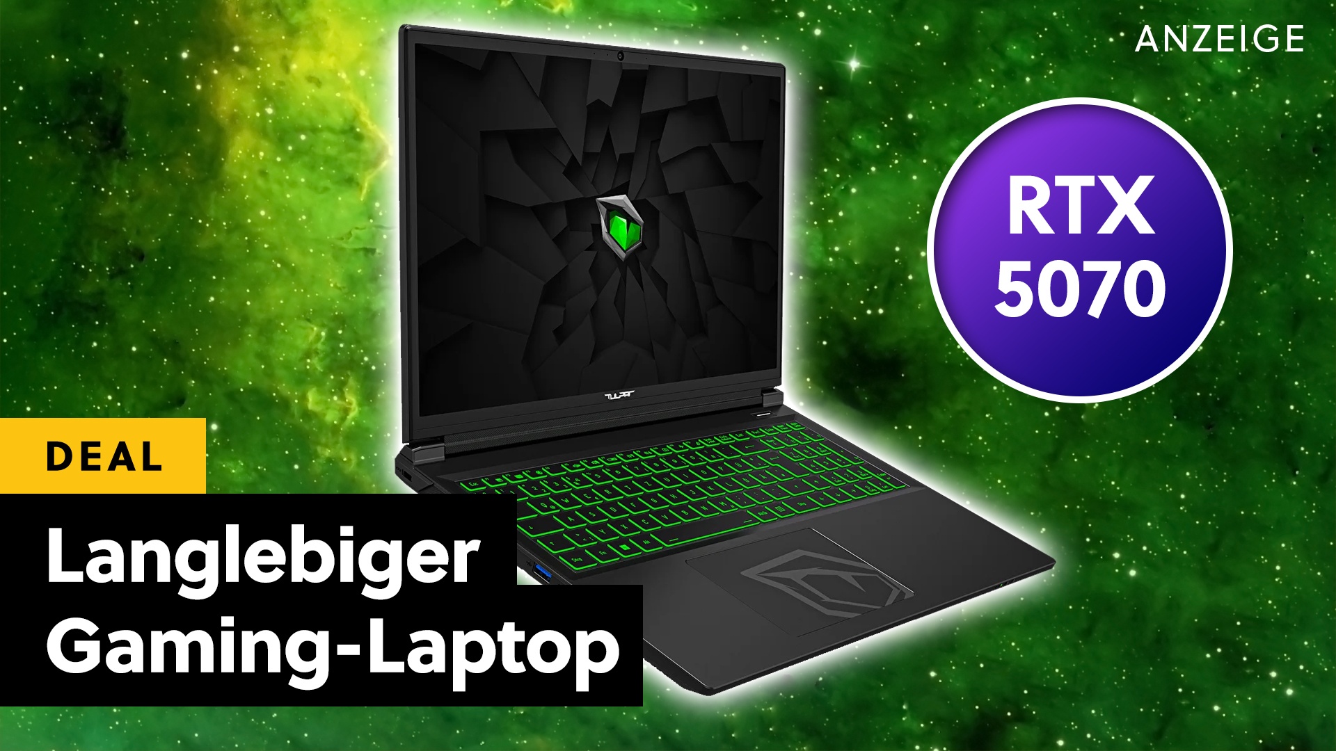 Deals: Gaming-Laptop - Kostenlose Wartung auf Lebenszeit und krasse Garantie! [Anzeige]