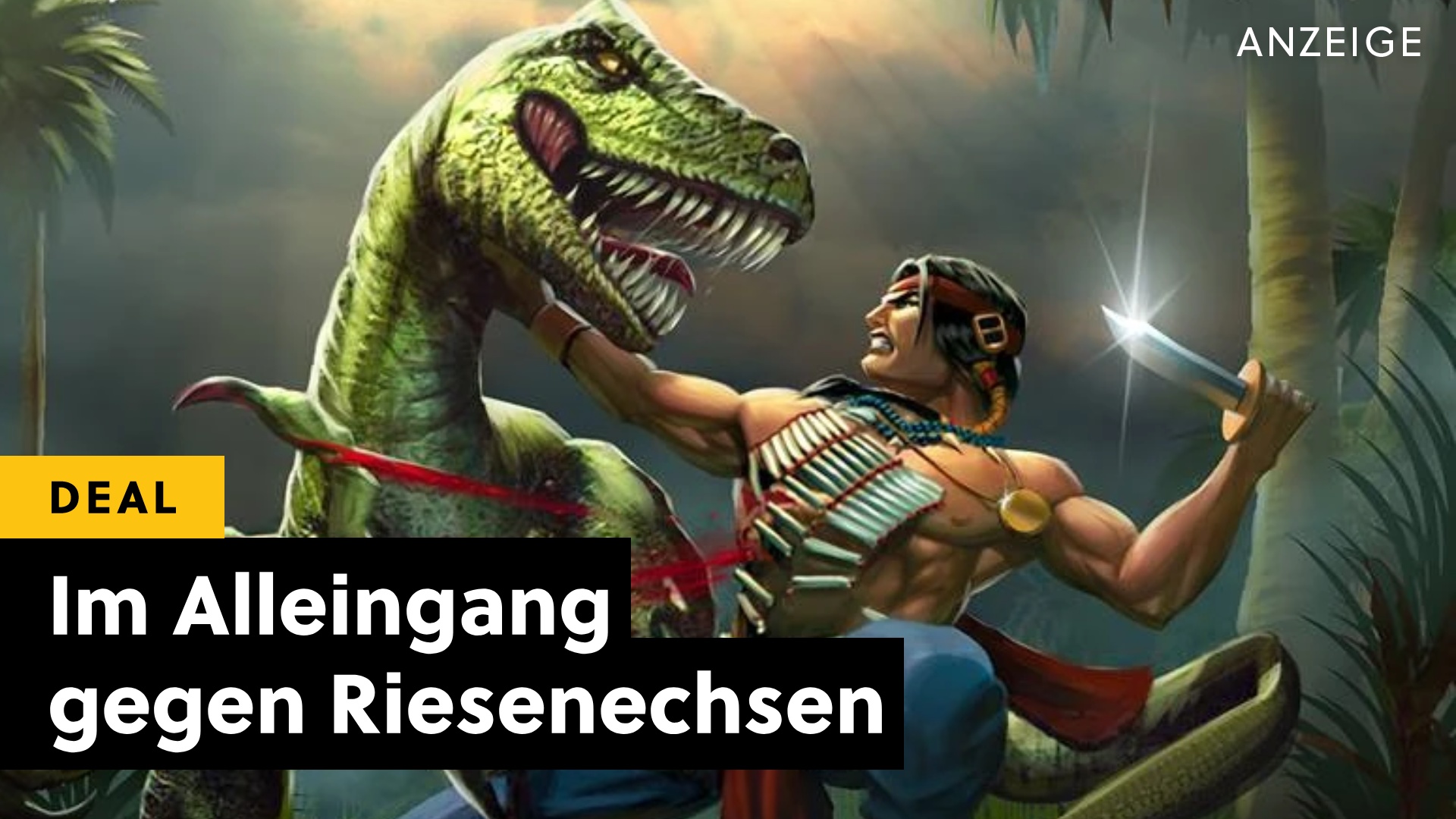 Deals: Kampf gegen Riesenechsen - Auf PS5 und Switch geht ihr jetzt günstig auf Dino-Jagd! [Anzeige]