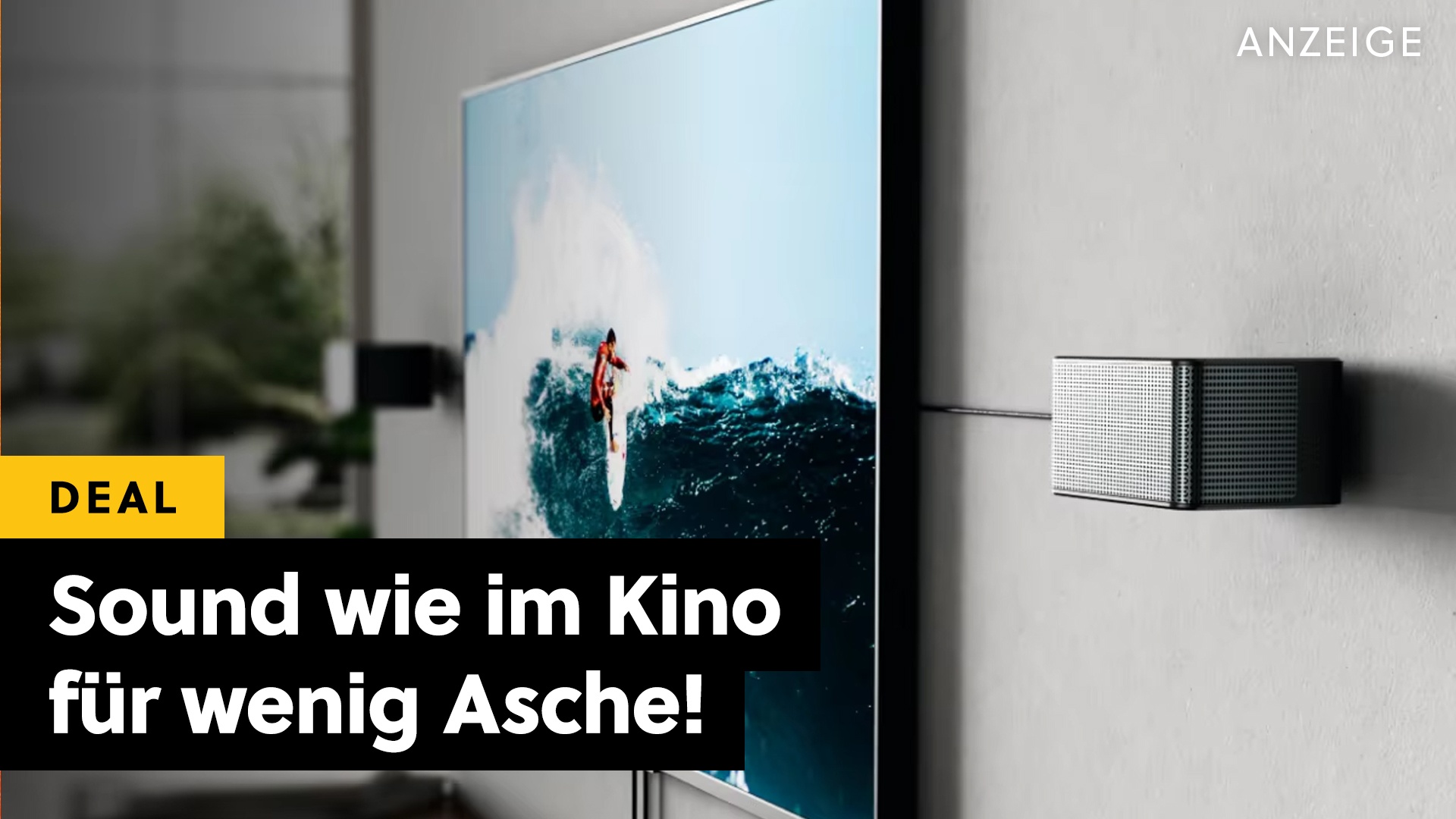 JBL und Teufel zittern schon vor Angst - das ist der Beweis, dass eine Hammer-Soundbar kein Vermögen kosten muss!