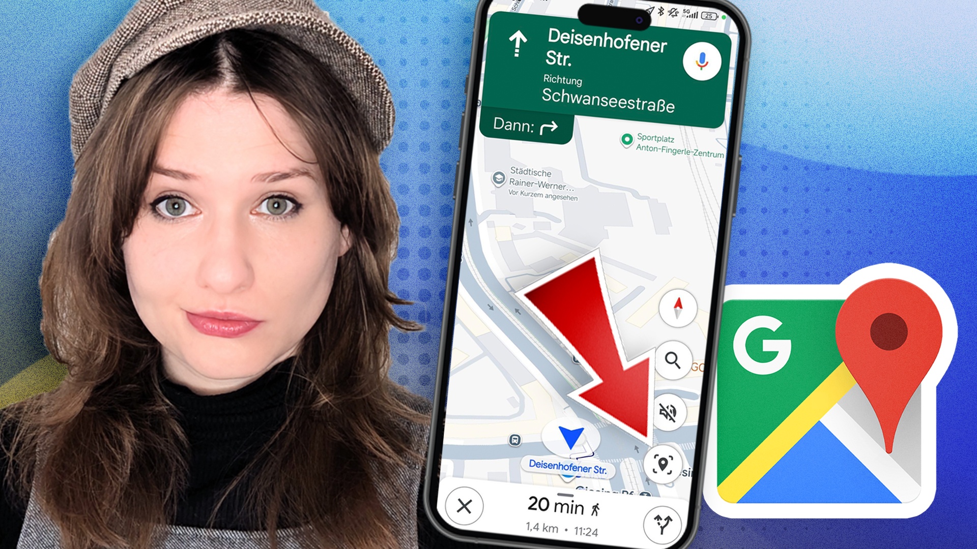 Google Maps - Die App hat mich immer wieder falsch zu Fuß geführt – bis ich in der App einen Button entdeckt habe [Best of GameStar]