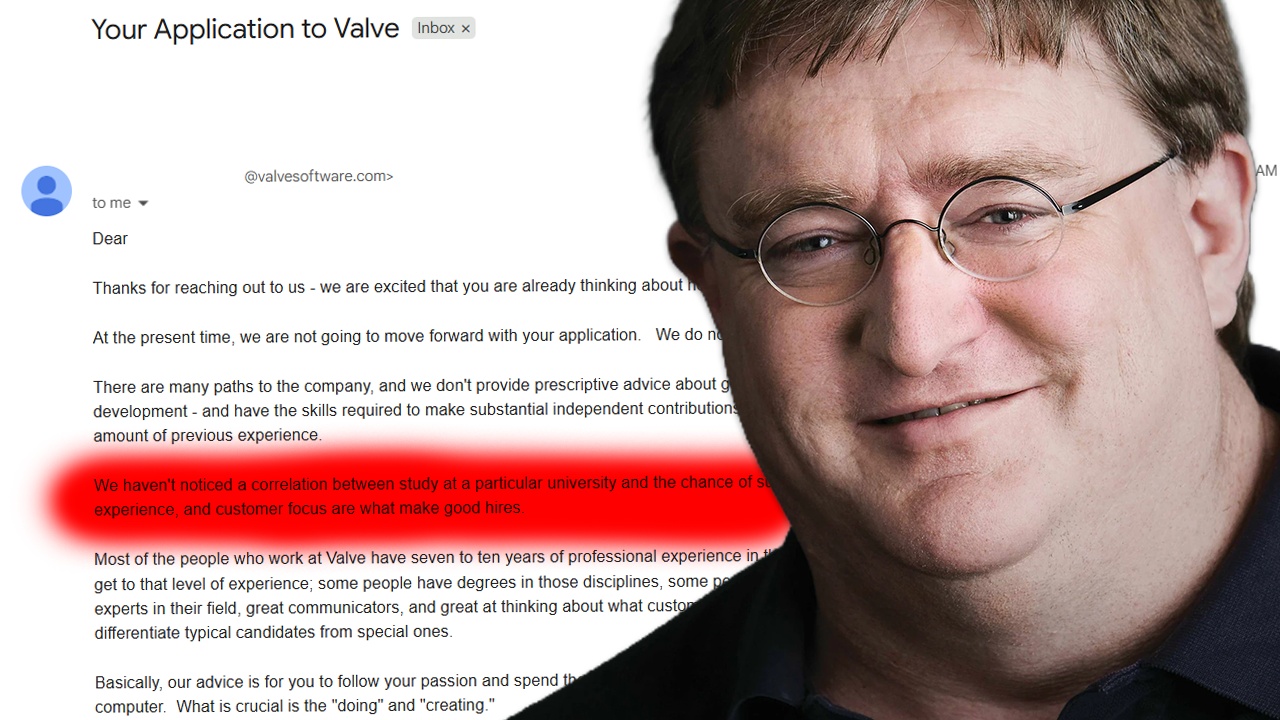 News: Valve - Nicht der Abschluss zählt: Eine bestimme Eigenschaft ist bei Bewerbern wichtiger als jede Note