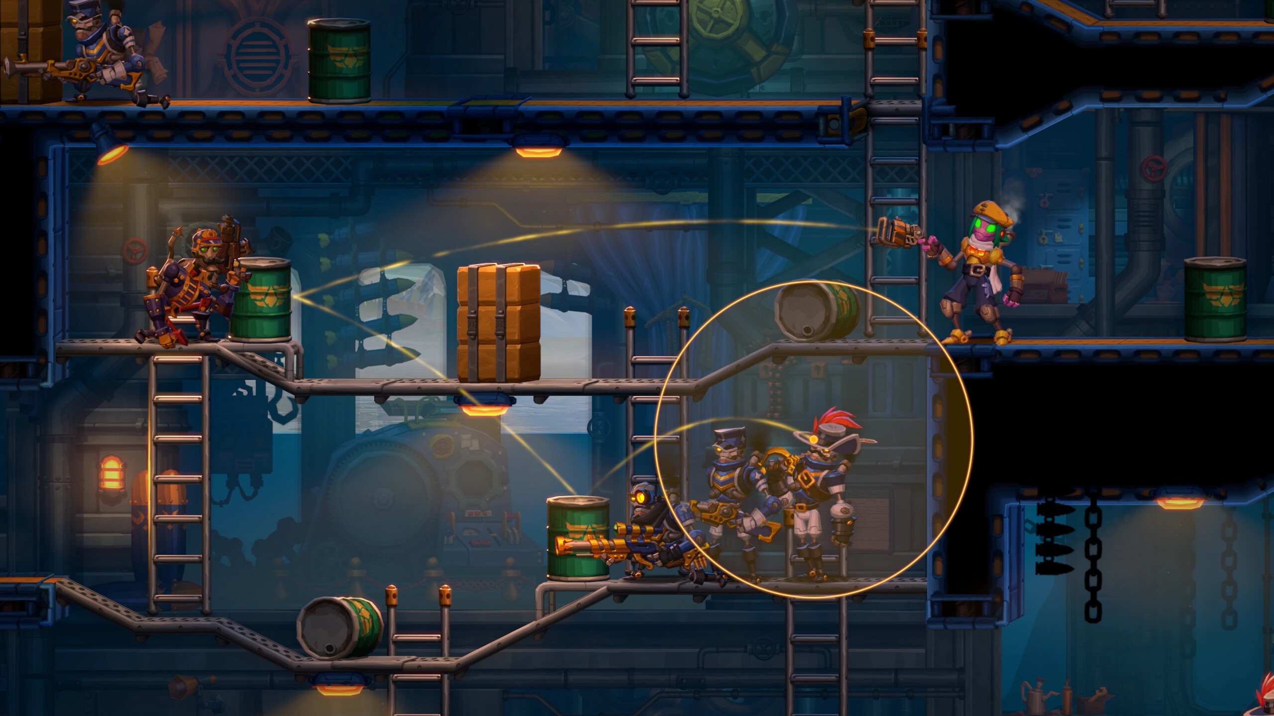 SteamWorld Heist 2: Ein kompletter Kampf des Taktik-Geheimtipps im ...