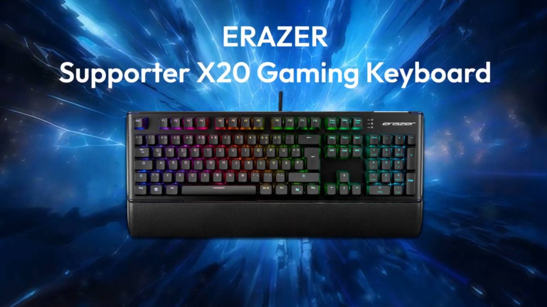 Medion zeigt die neue ERAZER Supporter X20 Gaming-Tastatur im Trailer