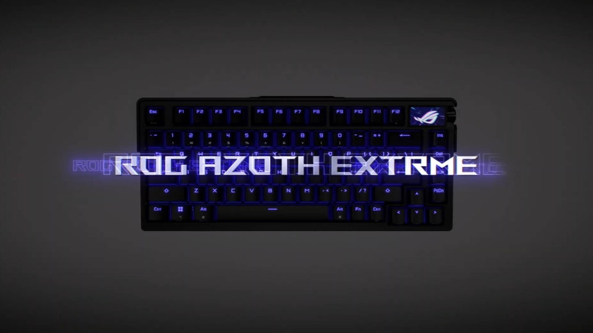 ROG Azoth Extreme: Die High-End-Tastatur von Asus im Trailer