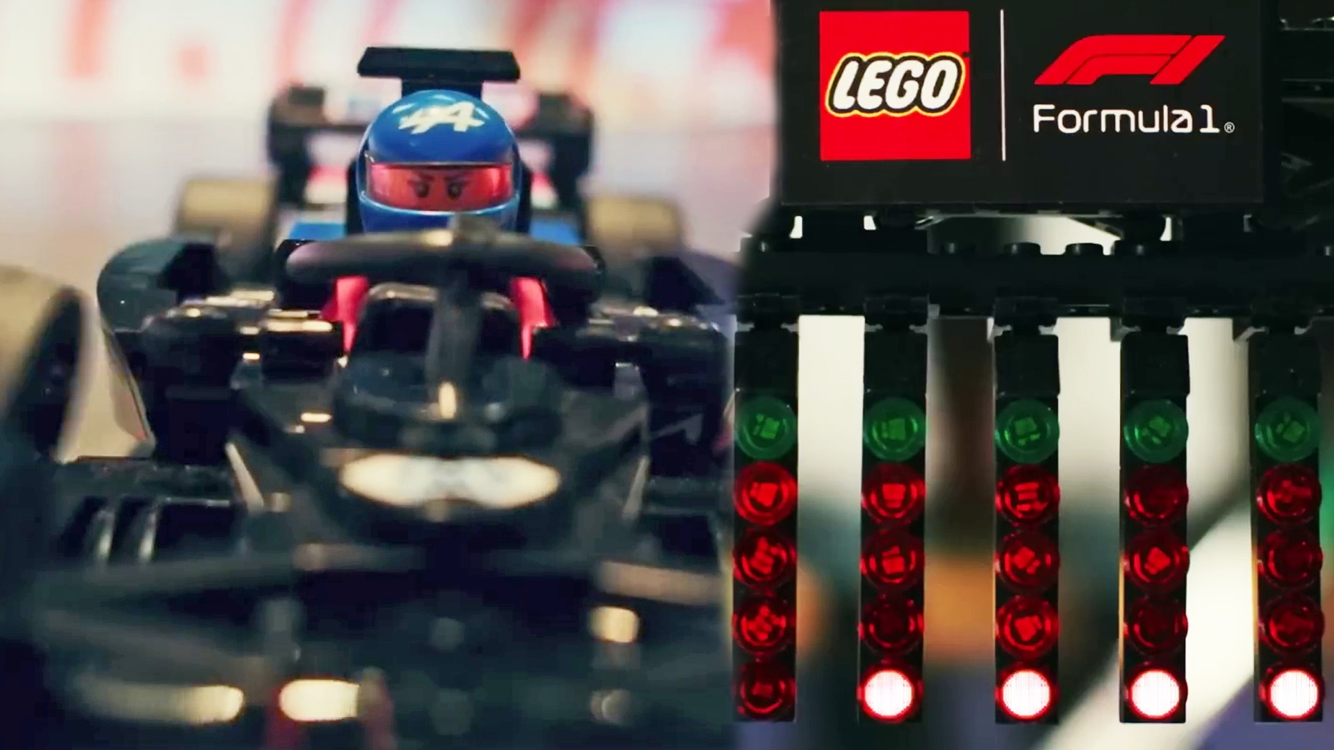 Video: Lego startet die Formel 1 Saison: 50 Autos rasen zum Sieg, ganz ohne Motor