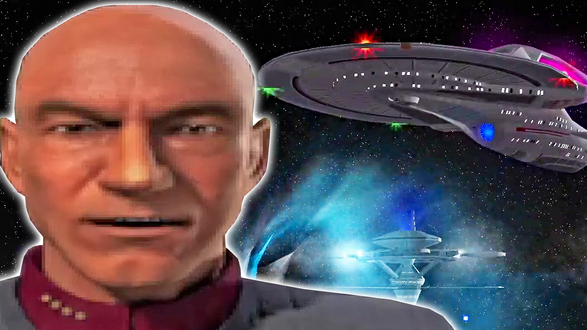 Video: Der doppelte Picard: Das Remaster von Star Trek Armada sieht zum Beamen aus