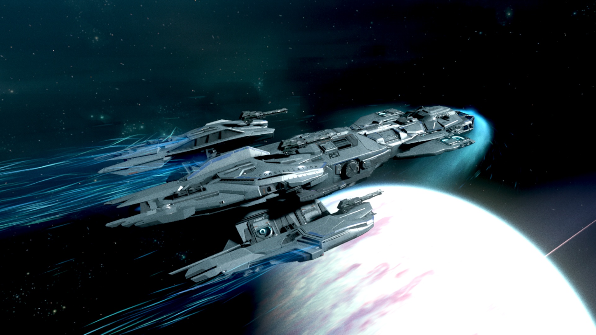 Video: Star Citizen: Selbst ein kleiner Sonntags-Spazierflug ist hier spektakulär