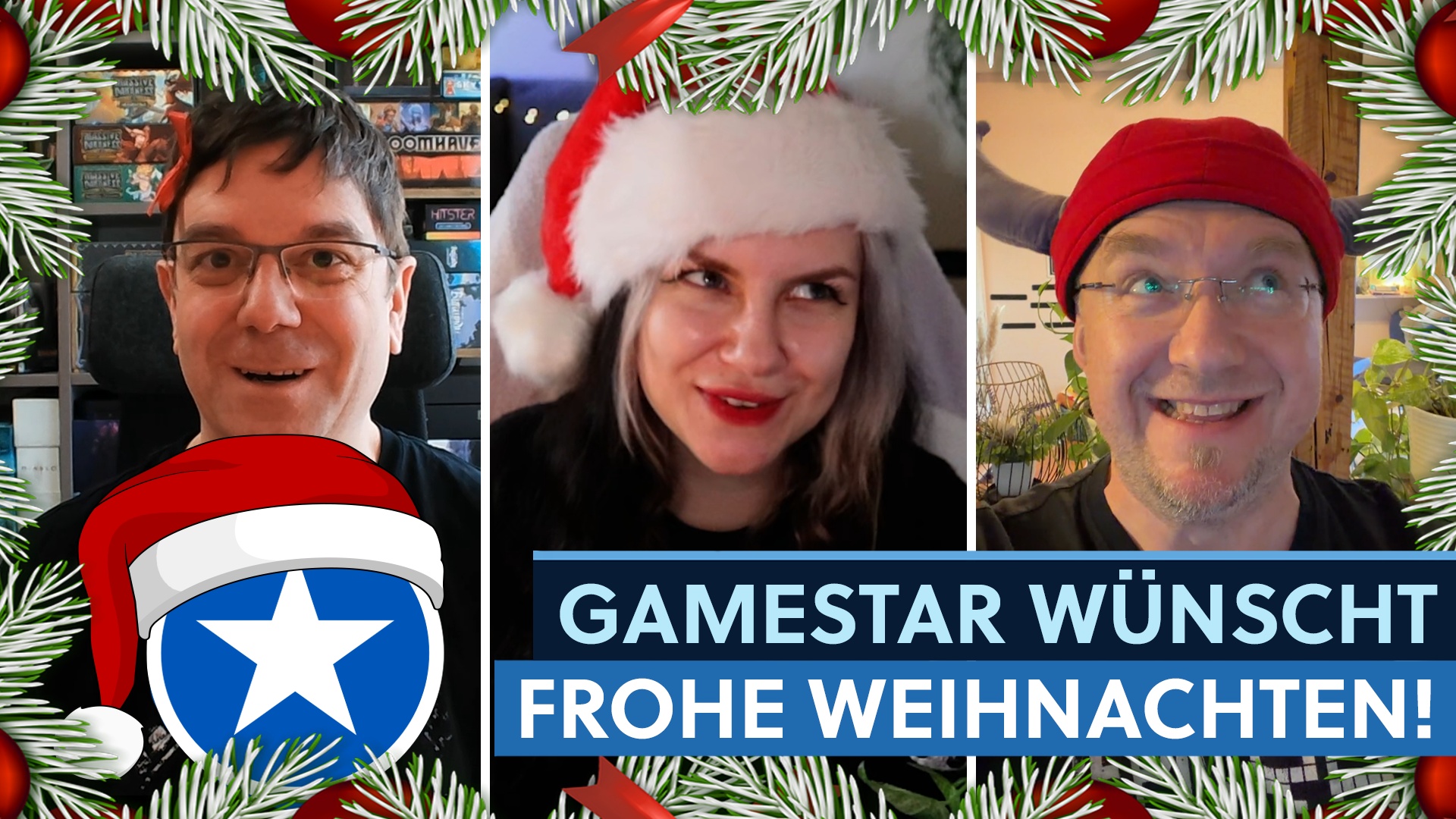 Video: Die GameStar-Redaktion wünscht euch frohe Weihnachten!